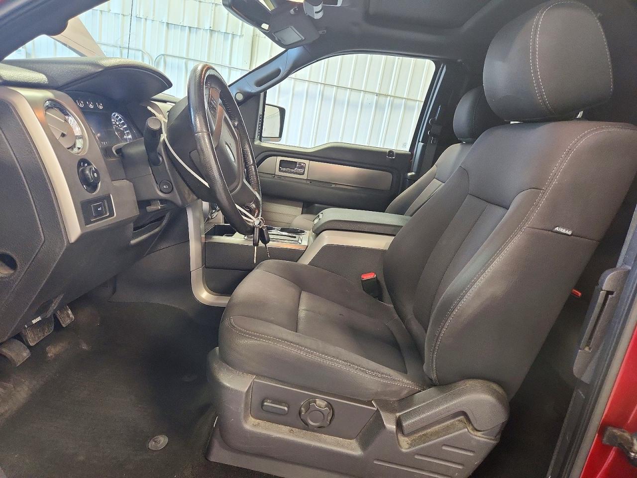 2013 Ford F150 Super Cab Red vin: 1FTFX1ET3DKD60758