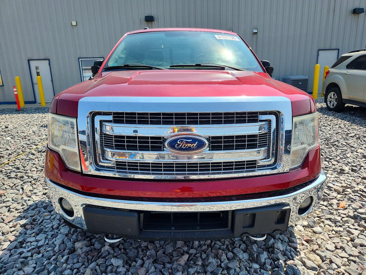 2014 Ford F150 Super Cab Red vin: 1FTFX1ET3EFD05799