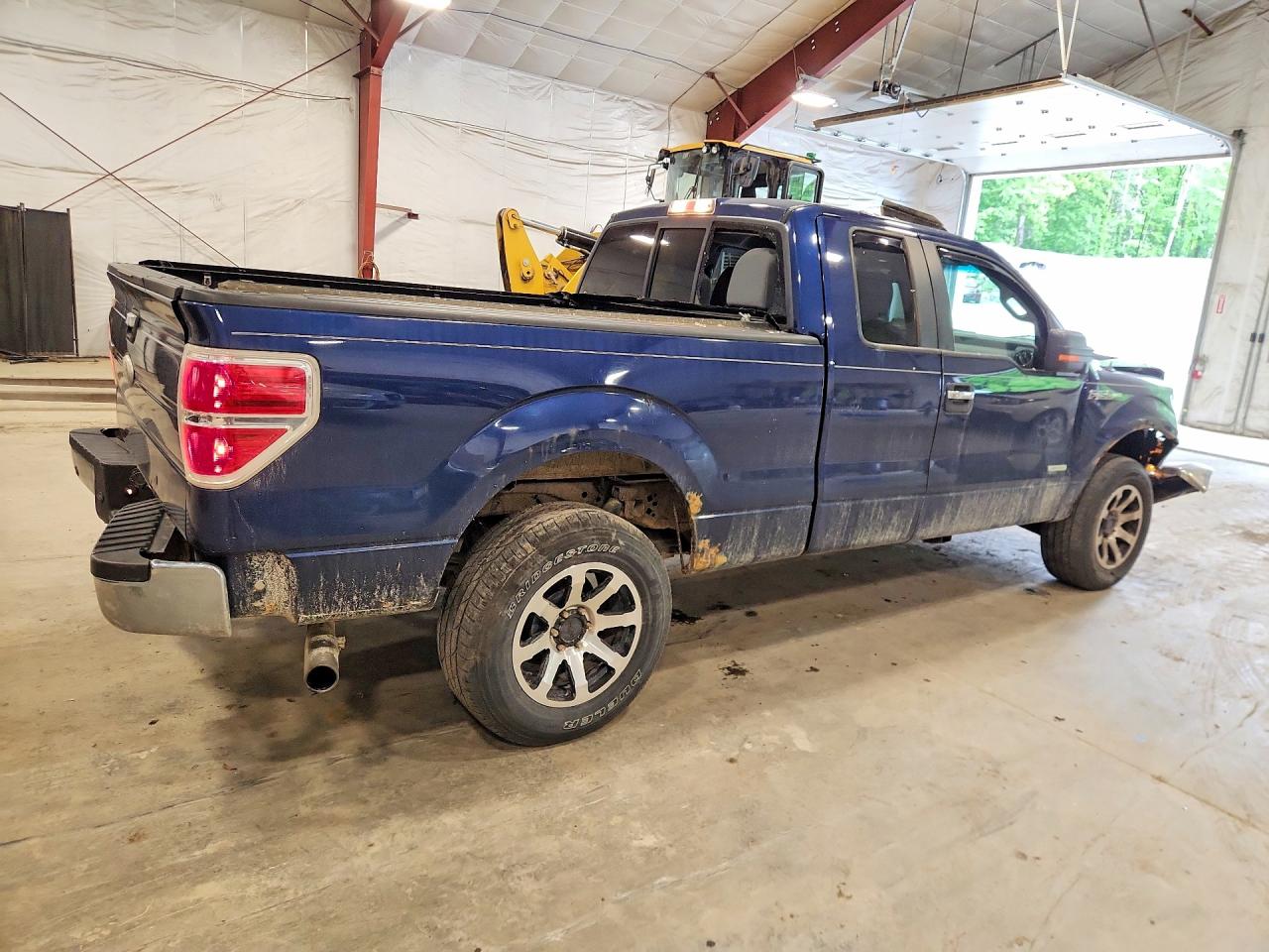 2011 Ford F150 Super Cab Синий vin: 1FTFX1ET4BFC01740