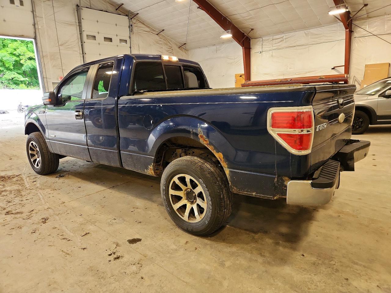 2011 Ford F150 Super Cab Синий vin: 1FTFX1ET4BFC01740