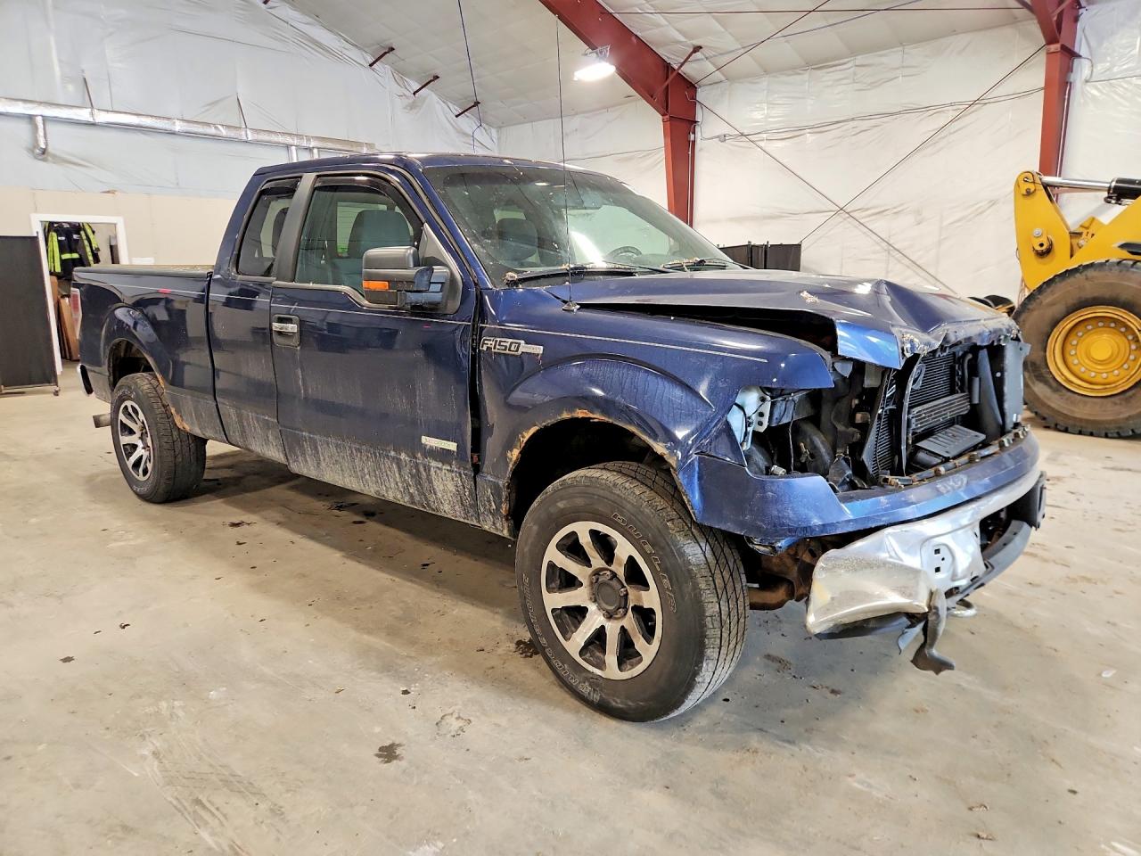 2011 Ford F150 Super Cab Синий vin: 1FTFX1ET4BFC01740