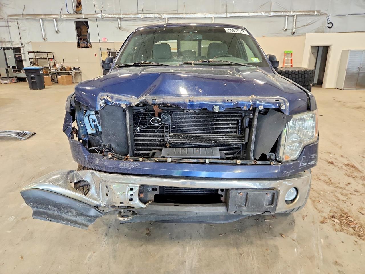 2011 Ford F150 Super Cab Синий vin: 1FTFX1ET4BFC01740