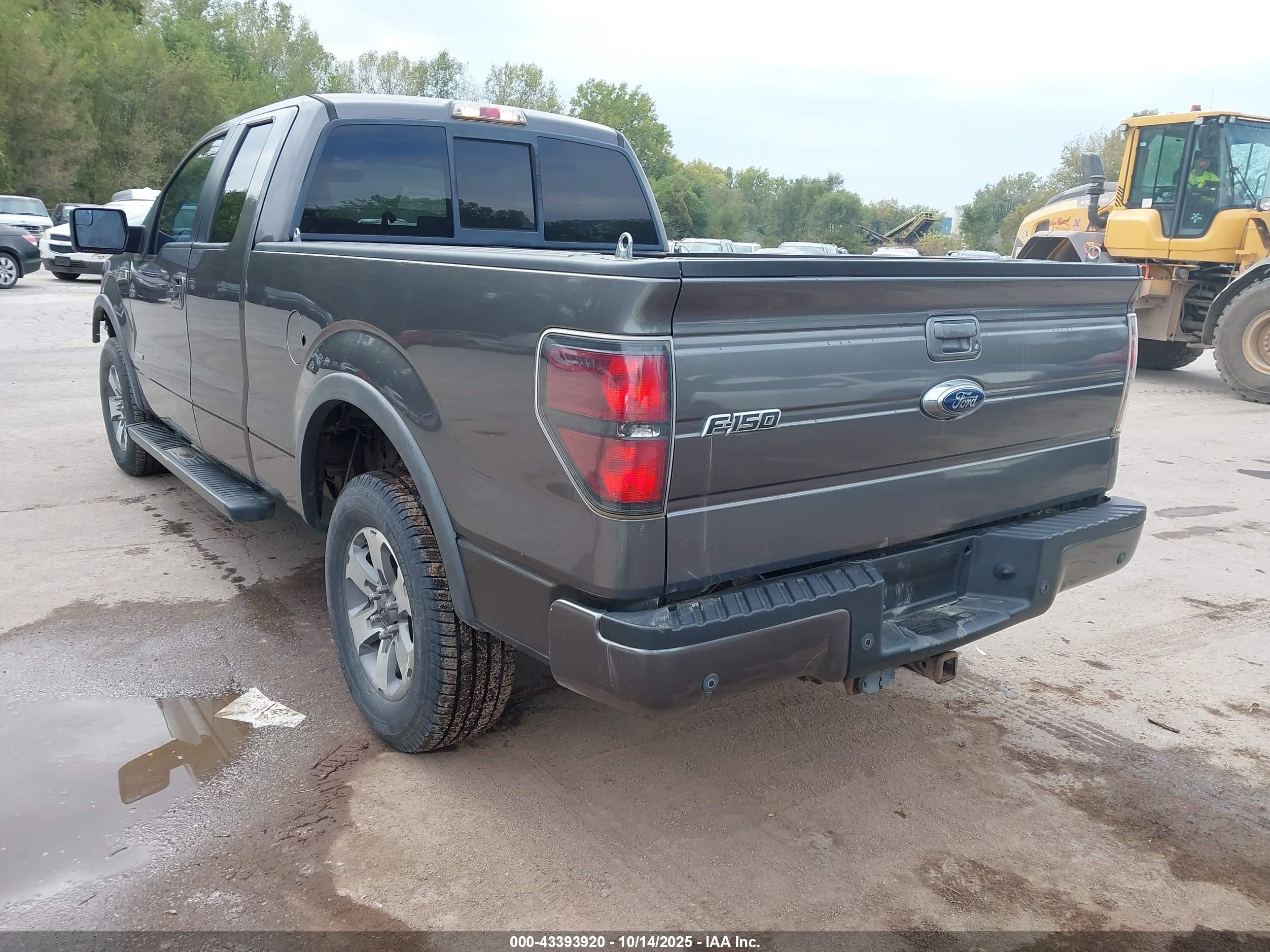 2011 Ford F-150 Fx4 Gray vin: 1FTFX1ET4BKD65075