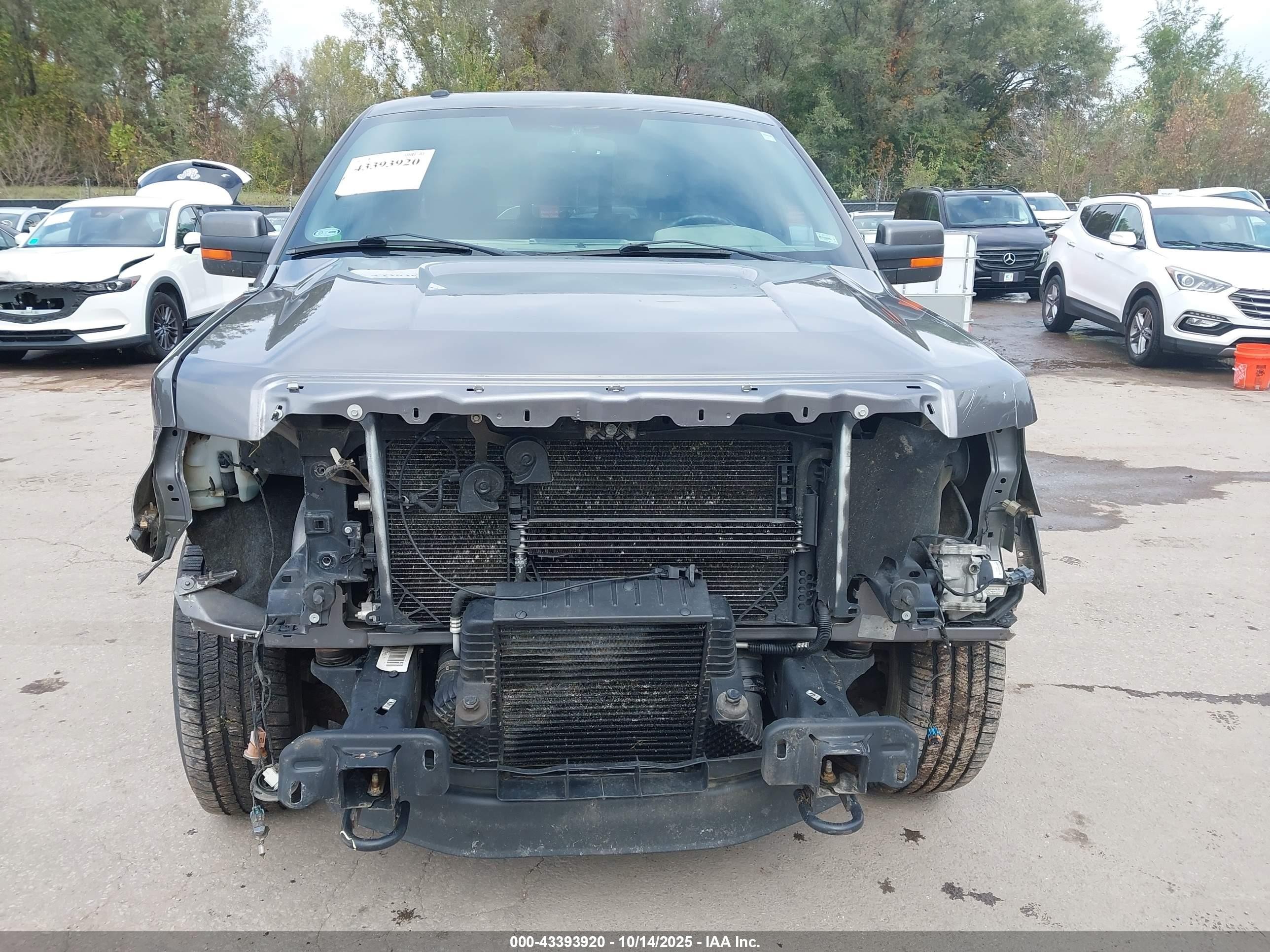 2011 Ford F-150 Fx4 Gray vin: 1FTFX1ET4BKD65075