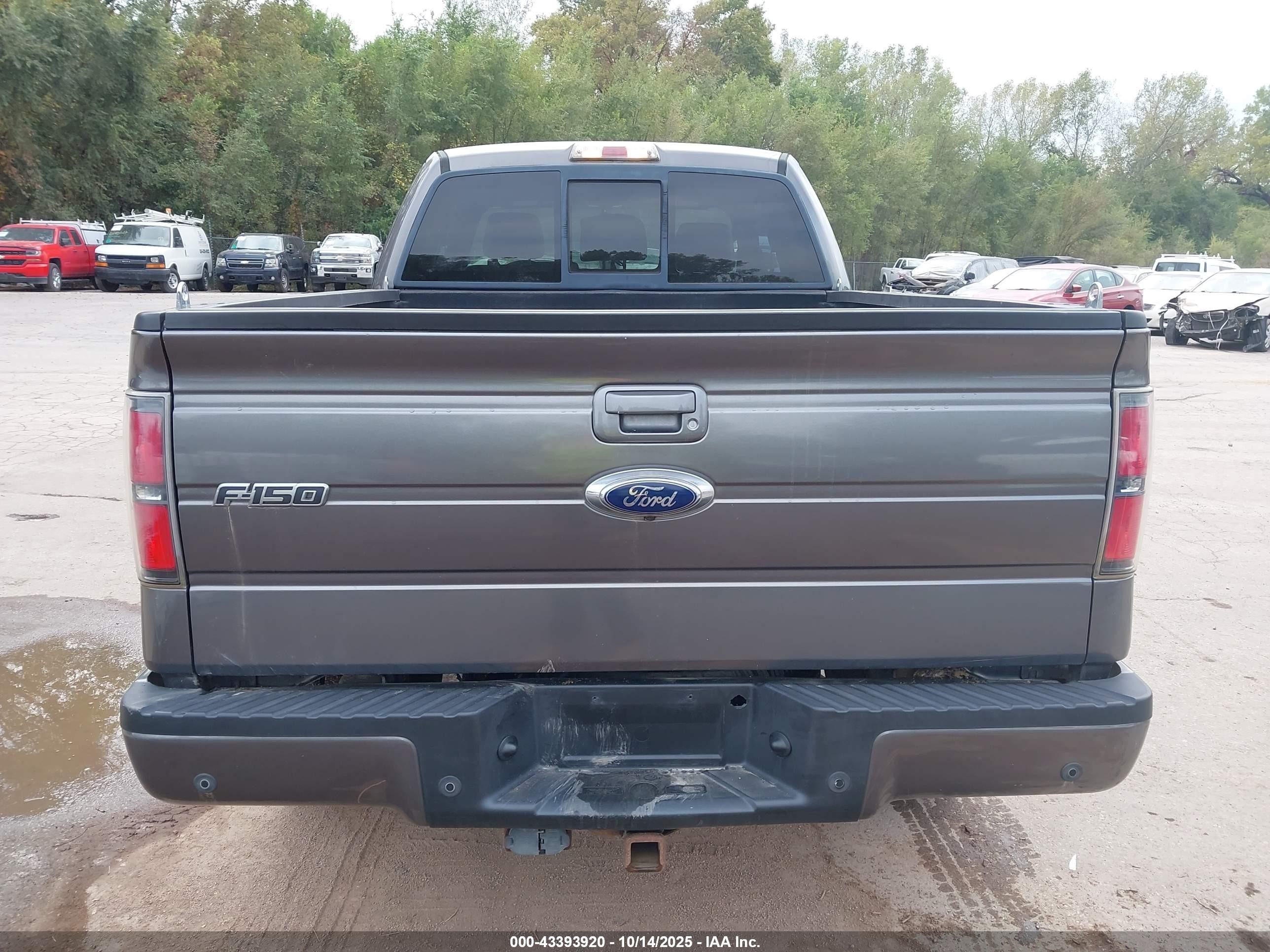 2011 Ford F-150 Fx4 Gray vin: 1FTFX1ET4BKD65075