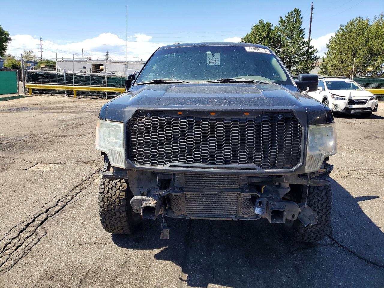 2011 Ford F150 Super Cab Black vin: 1FTFX1ET4BKE17286
