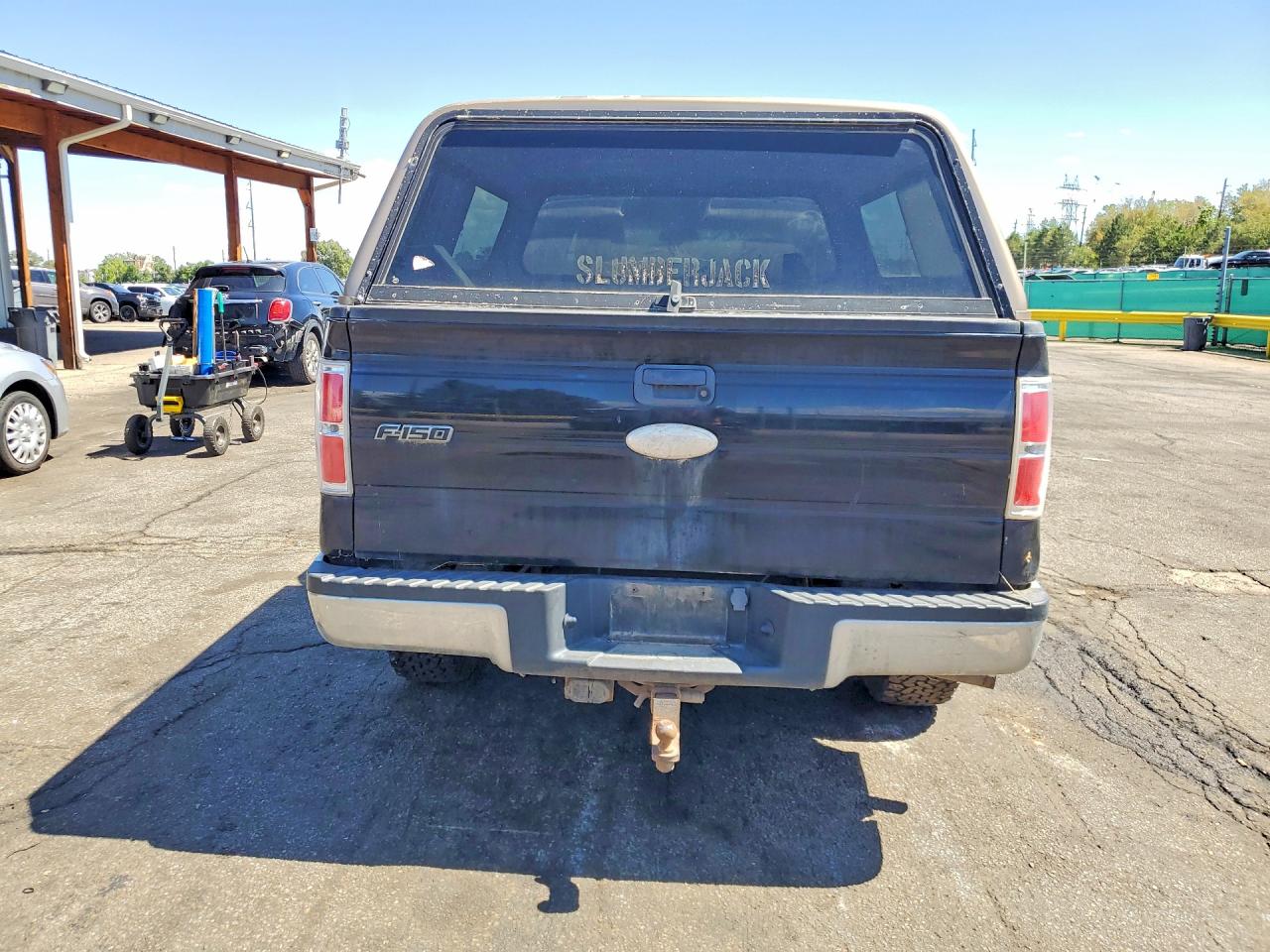 2011 Ford F150 Super Cab Black vin: 1FTFX1ET4BKE17286