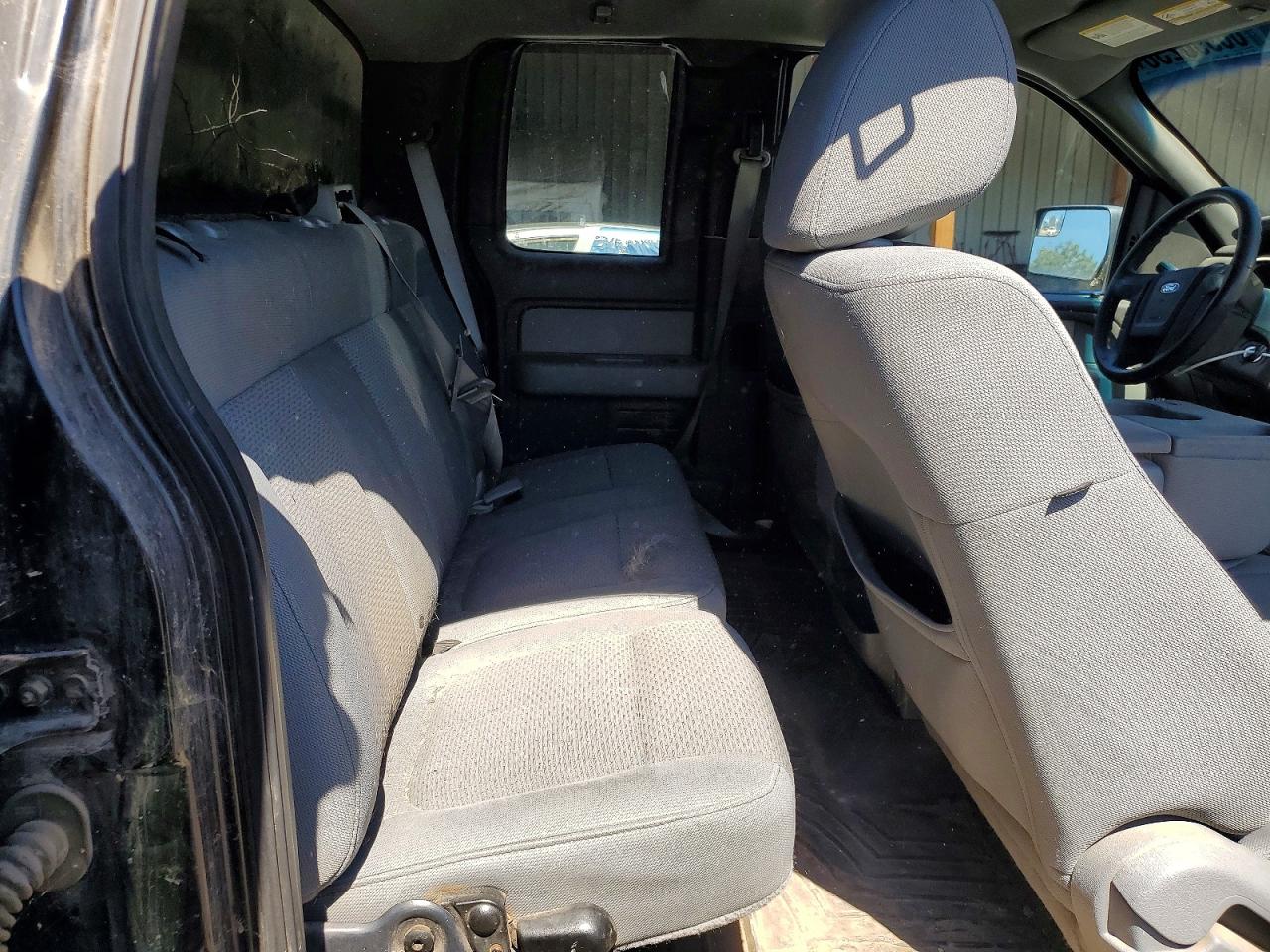 2011 Ford F150 Super Cab Black vin: 1FTFX1ET4BKE17286
