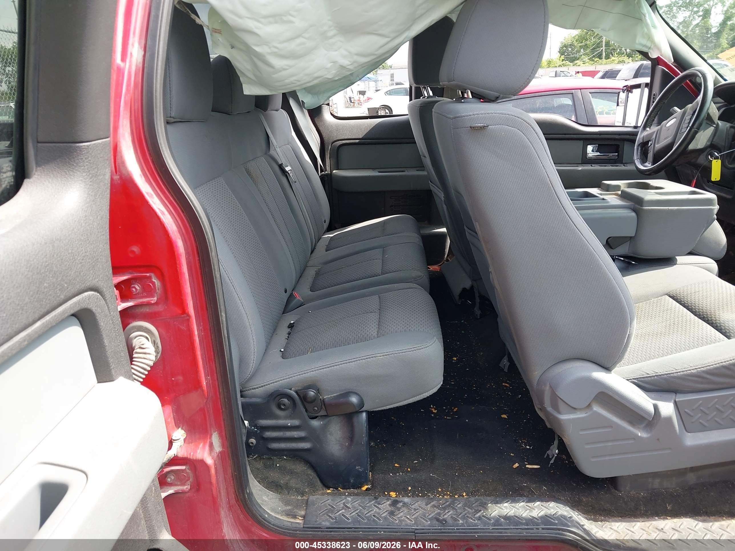 2012 Ford F-150 Xlt Red vin: 1FTFX1ET4CFA84629