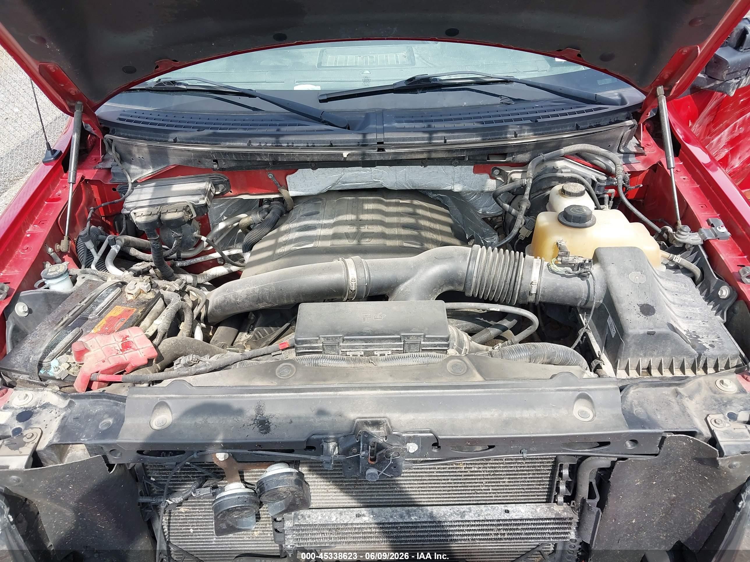 2012 Ford F-150 Xlt Red vin: 1FTFX1ET4CFA84629