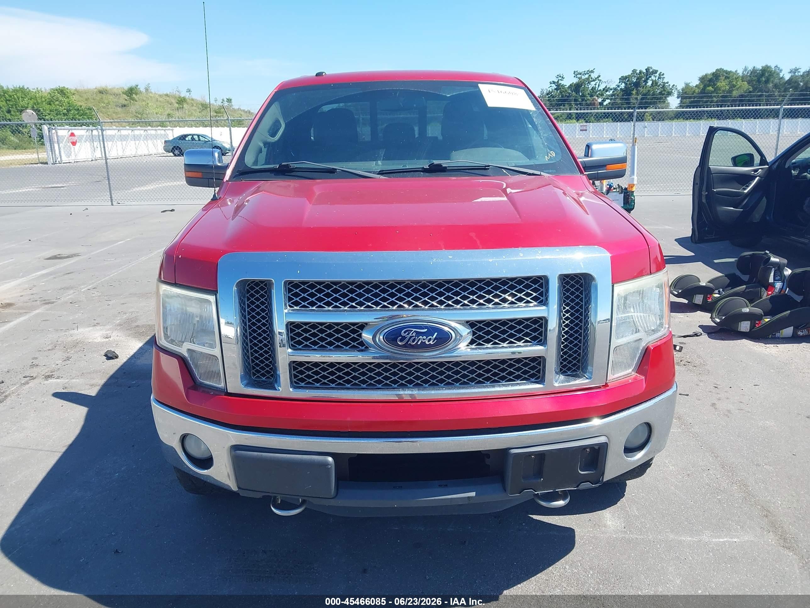 2012 Ford F-150 Fx4/lariat/xl/xlt Red vin: 1FTFX1ET4CFB19959