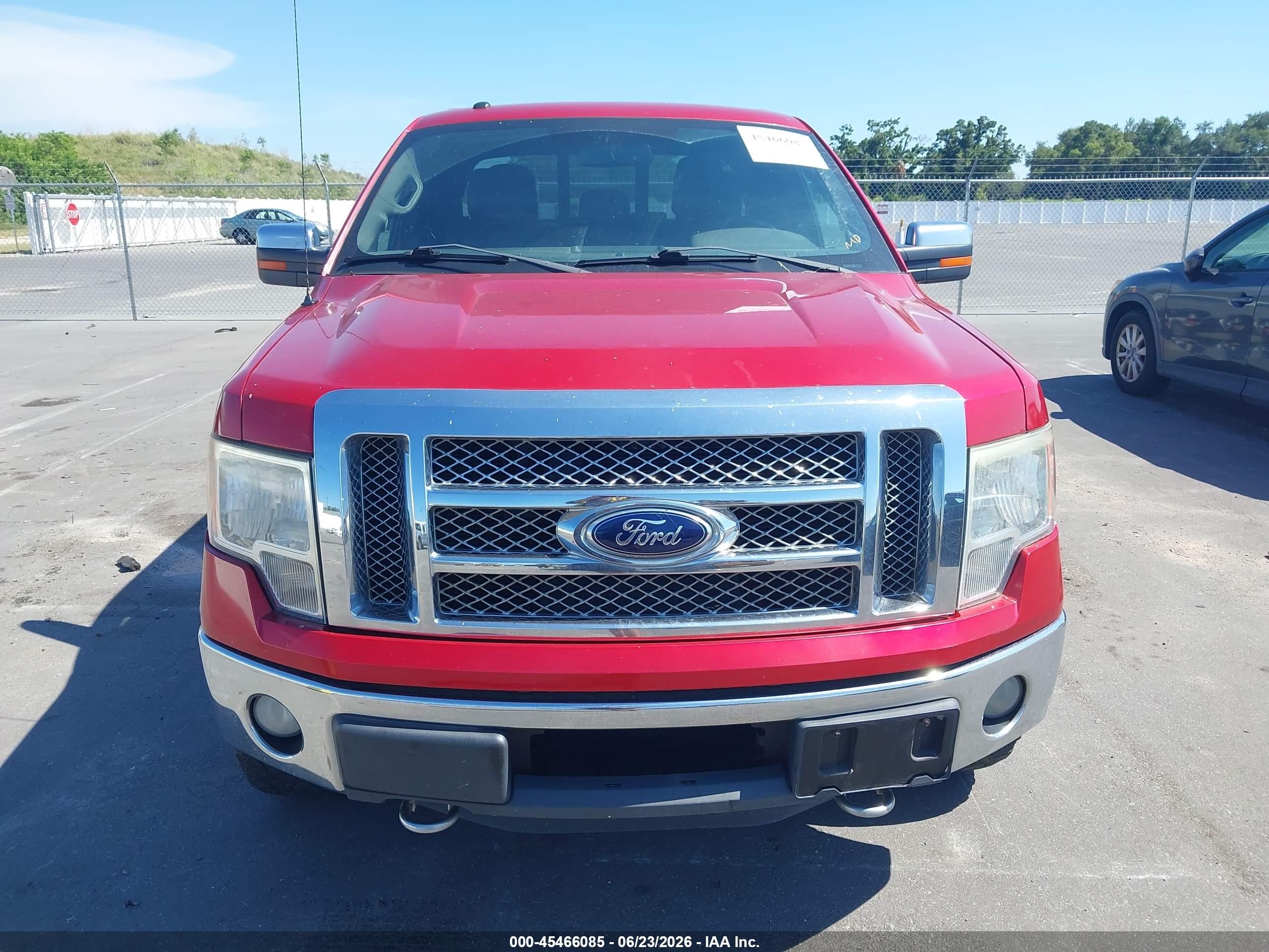 2012 Ford F-150 Fx4/lariat/xl/xlt Red vin: 1FTFX1ET4CFB19959