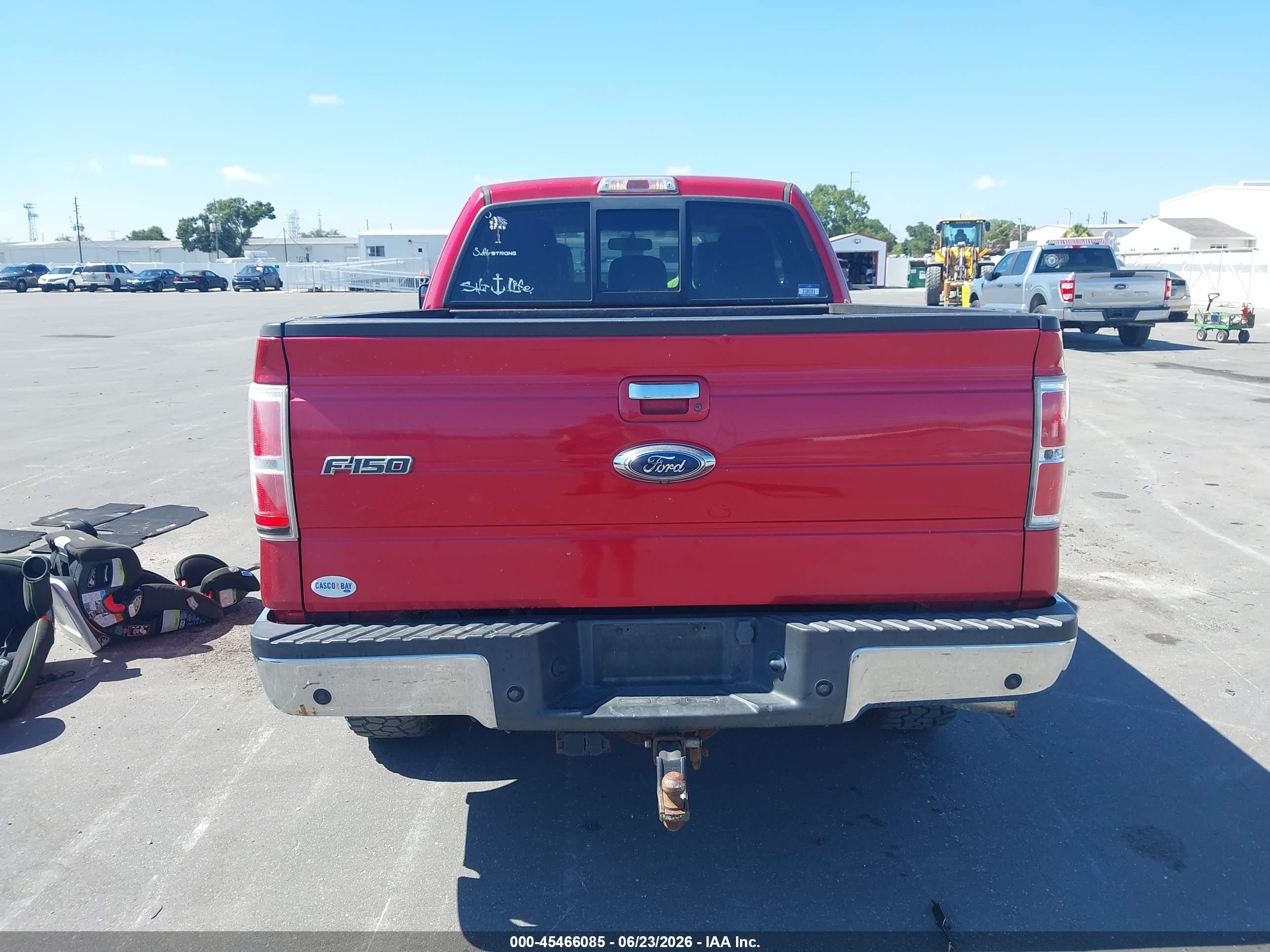 2012 Ford F-150 Fx4/lariat/xl/xlt Red vin: 1FTFX1ET4CFB19959