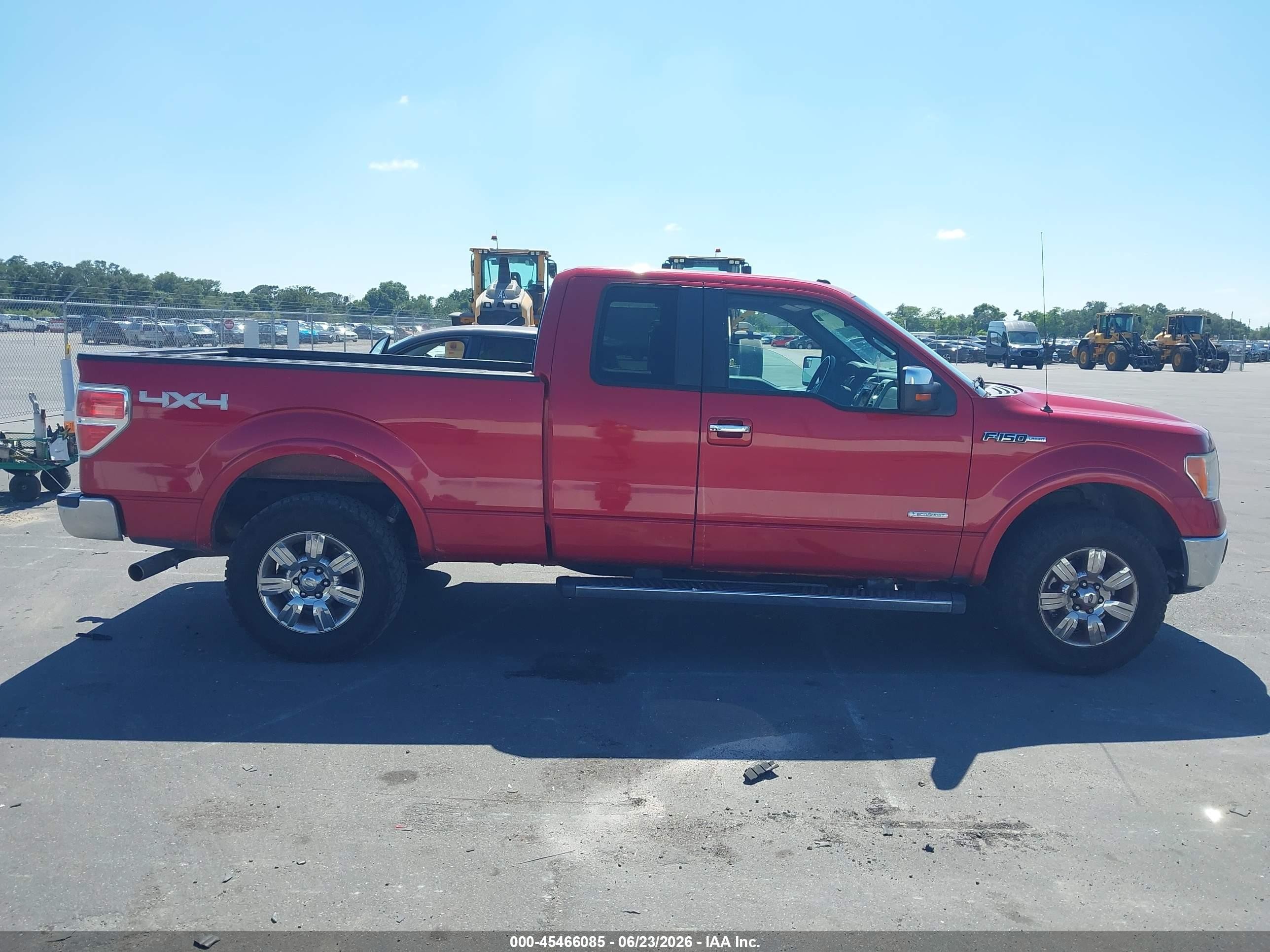 2012 Ford F-150 Fx4/lariat/xl/xlt Red vin: 1FTFX1ET4CFB19959