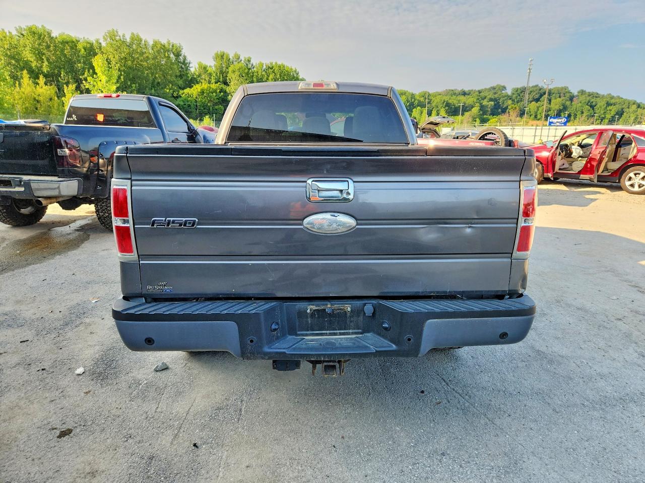 2012 Ford F150 Super Cab Gray vin: 1FTFX1ET4CFB34039