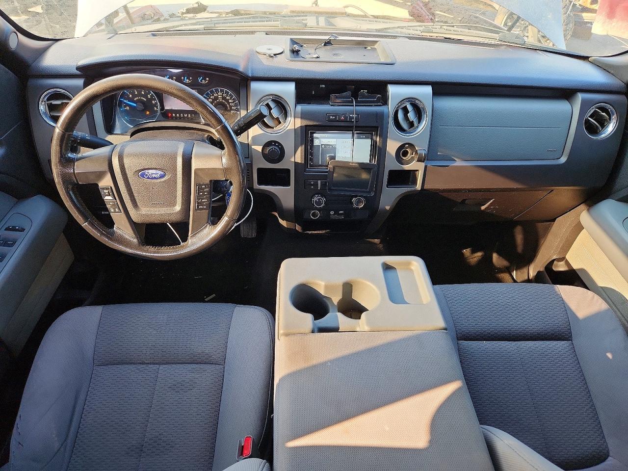 2012 Ford F150 Super Cab Gray vin: 1FTFX1ET4CFB34039