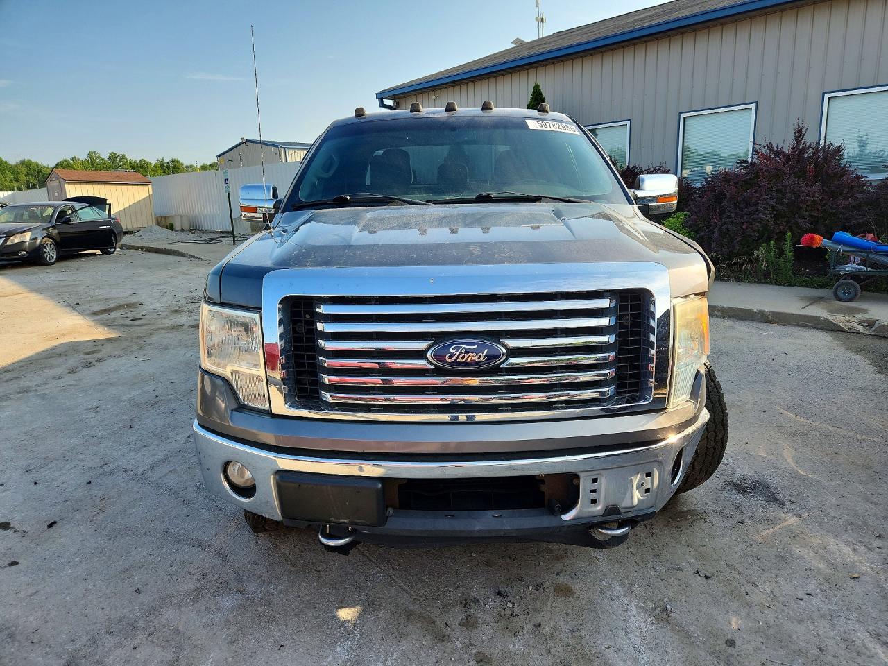 2012 Ford F150 Super Cab Gray vin: 1FTFX1ET4CFB34039