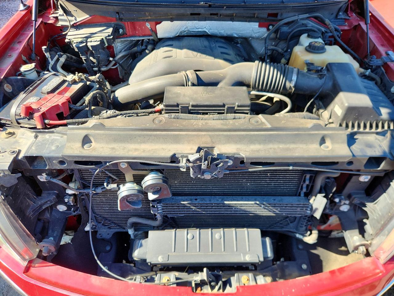 2012 Ford F150 Super Cab Red vin: 1FTFX1ET4CFB91020