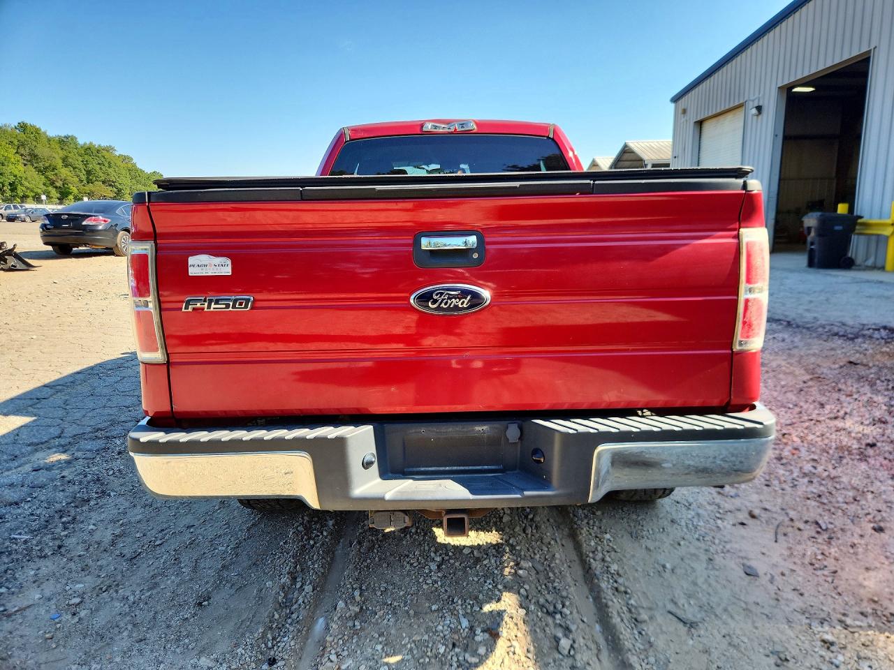 2012 Ford F150 Super Cab Red vin: 1FTFX1ET4CFB91020