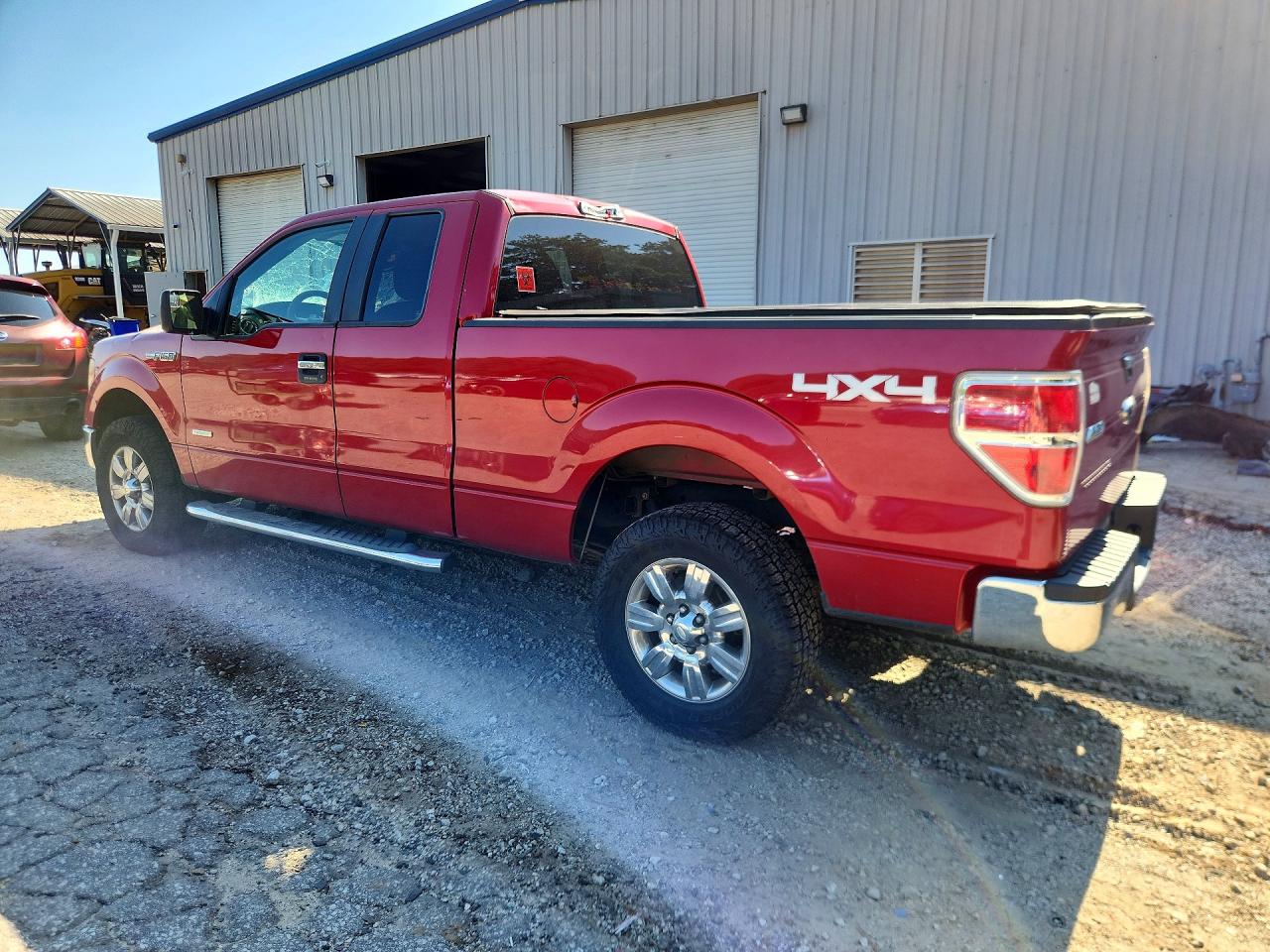 2012 Ford F150 Super Cab Red vin: 1FTFX1ET4CFB91020