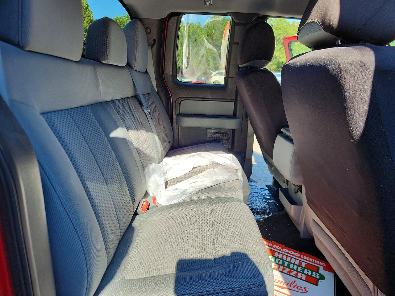 2012 Ford F150 Super Cab Red vin: 1FTFX1ET4CFB91020