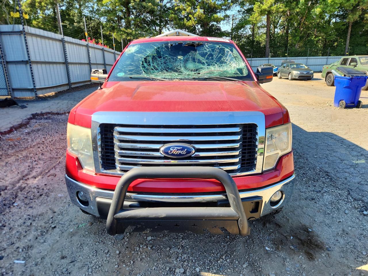 2012 Ford F150 Super Cab Red vin: 1FTFX1ET4CFB91020
