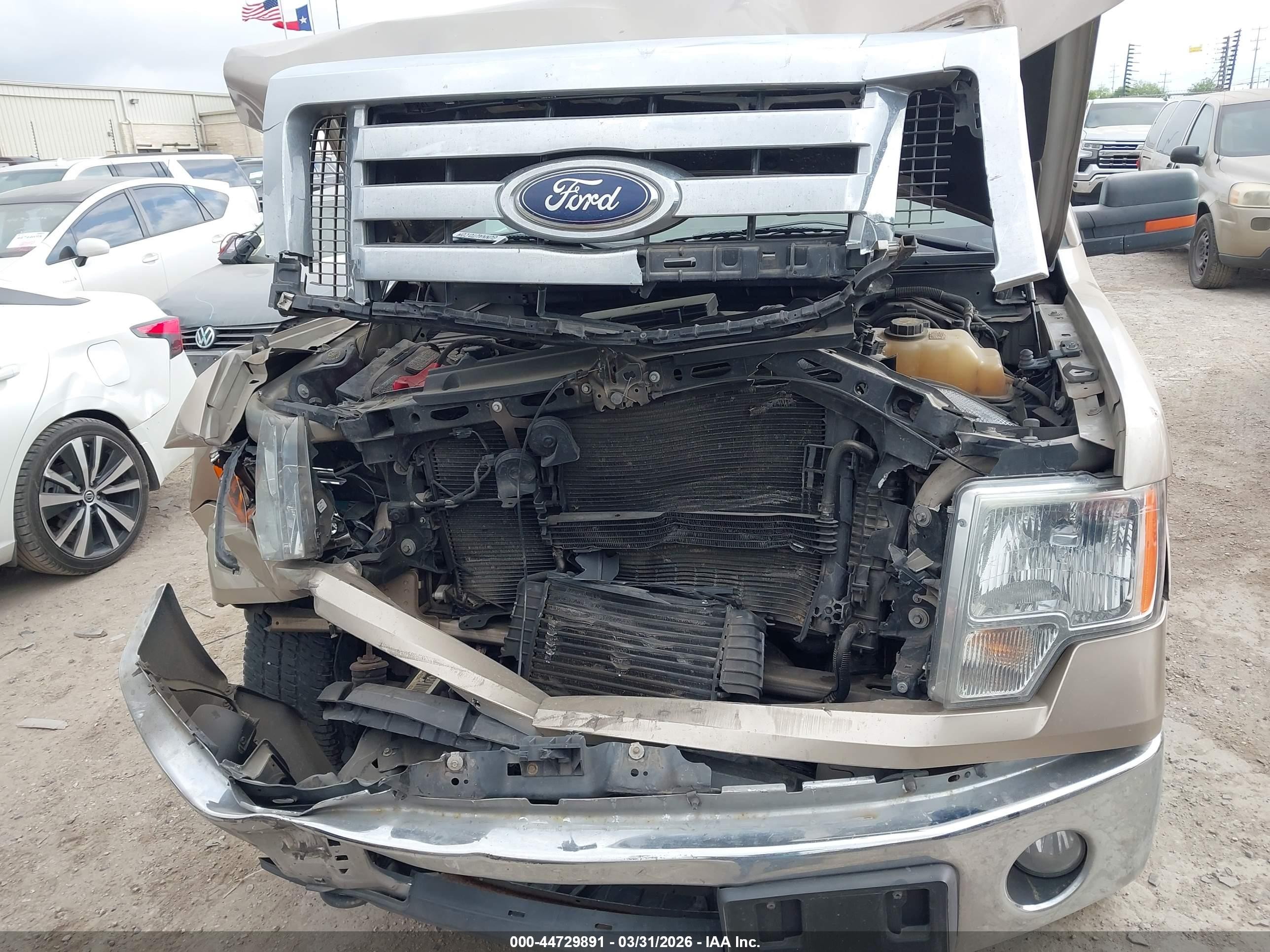 2012 Ford F-150 Xlt Champagne vin: 1FTFX1ET4CKD95713