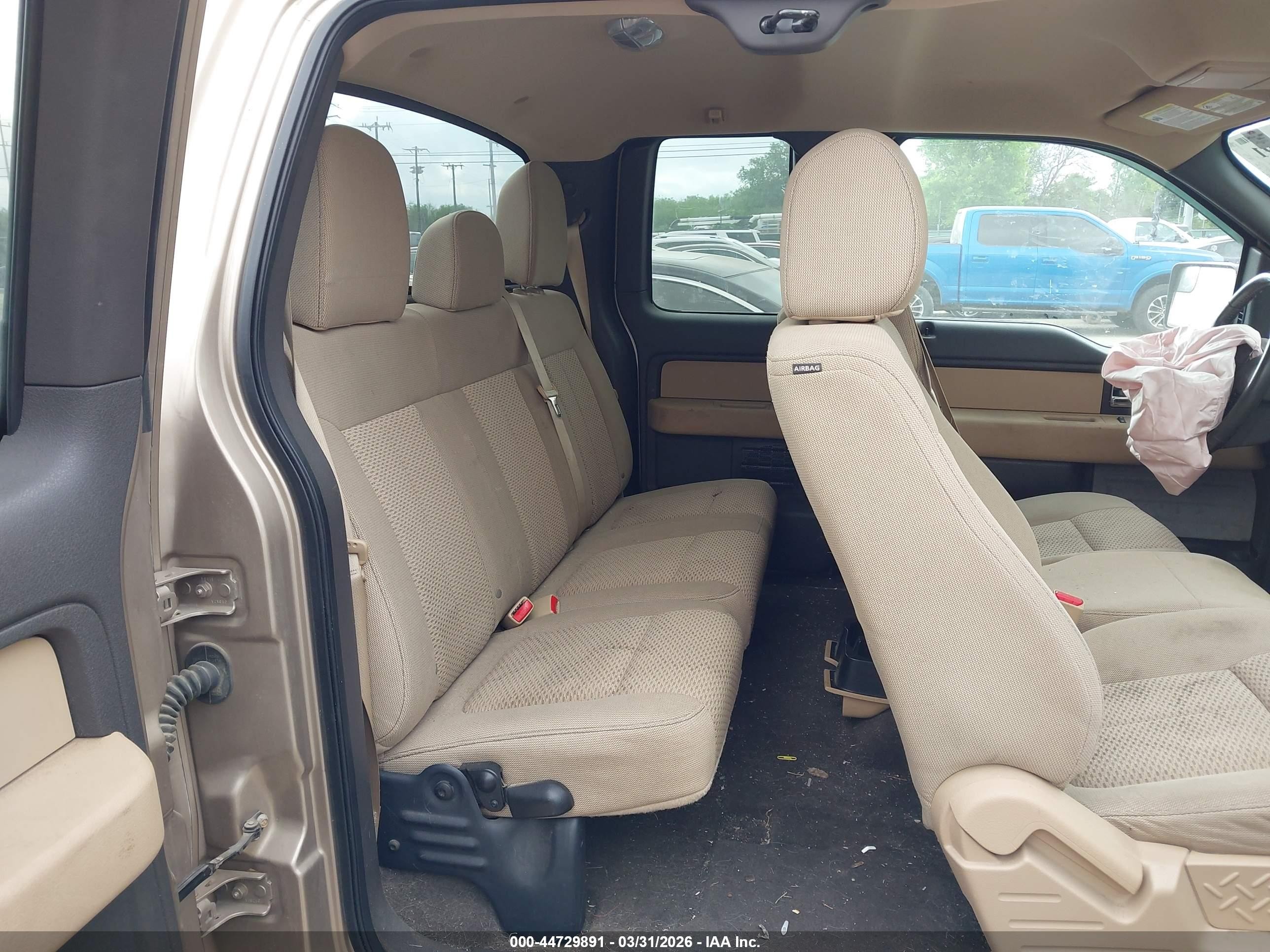 2012 Ford F-150 Xlt Champagne vin: 1FTFX1ET4CKD95713