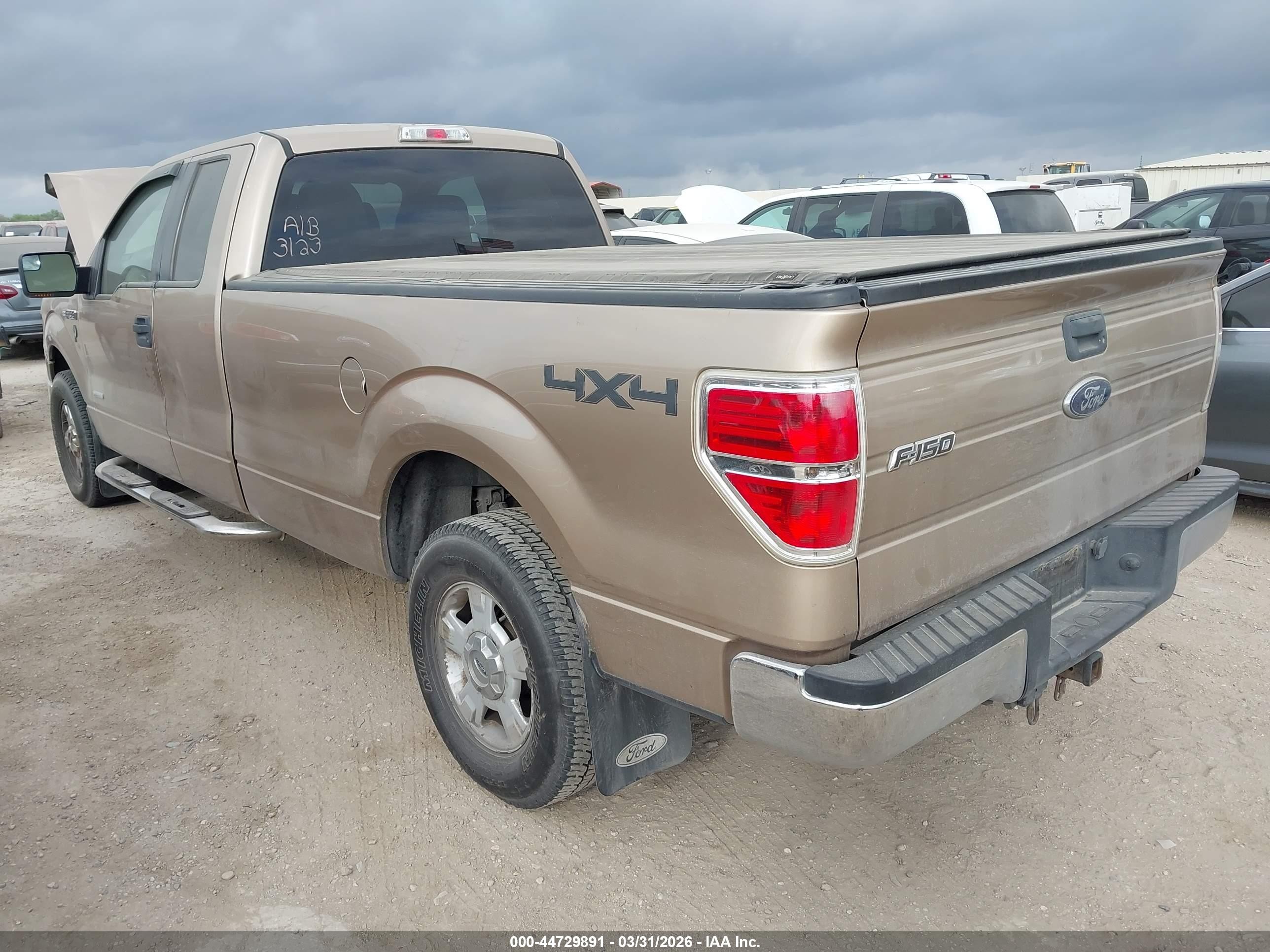 2012 Ford F-150 Xlt Champagne vin: 1FTFX1ET4CKD95713