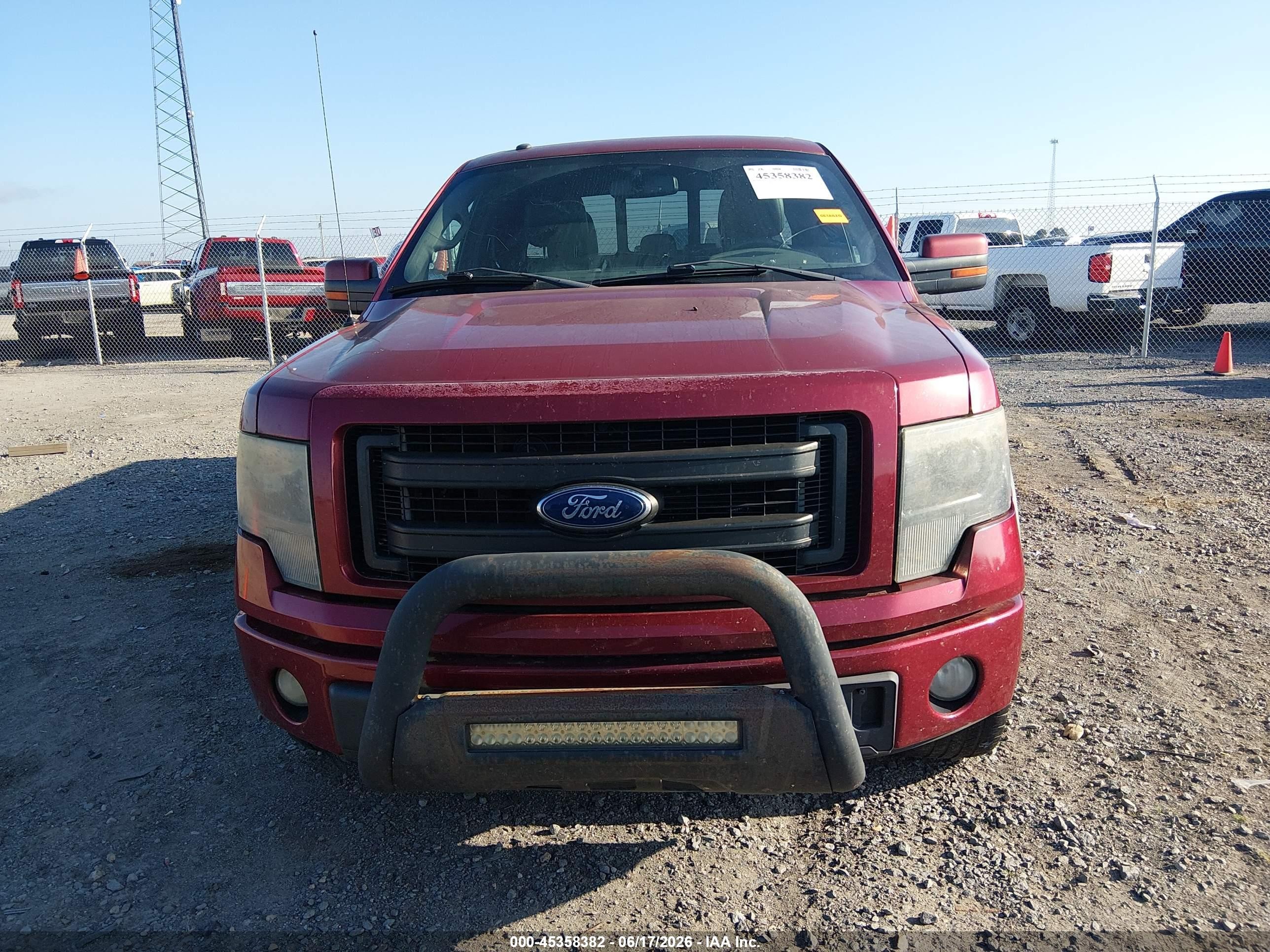 2013 Ford F-150 Fx4 Maroon vin: 1FTFX1ET4DFB15685