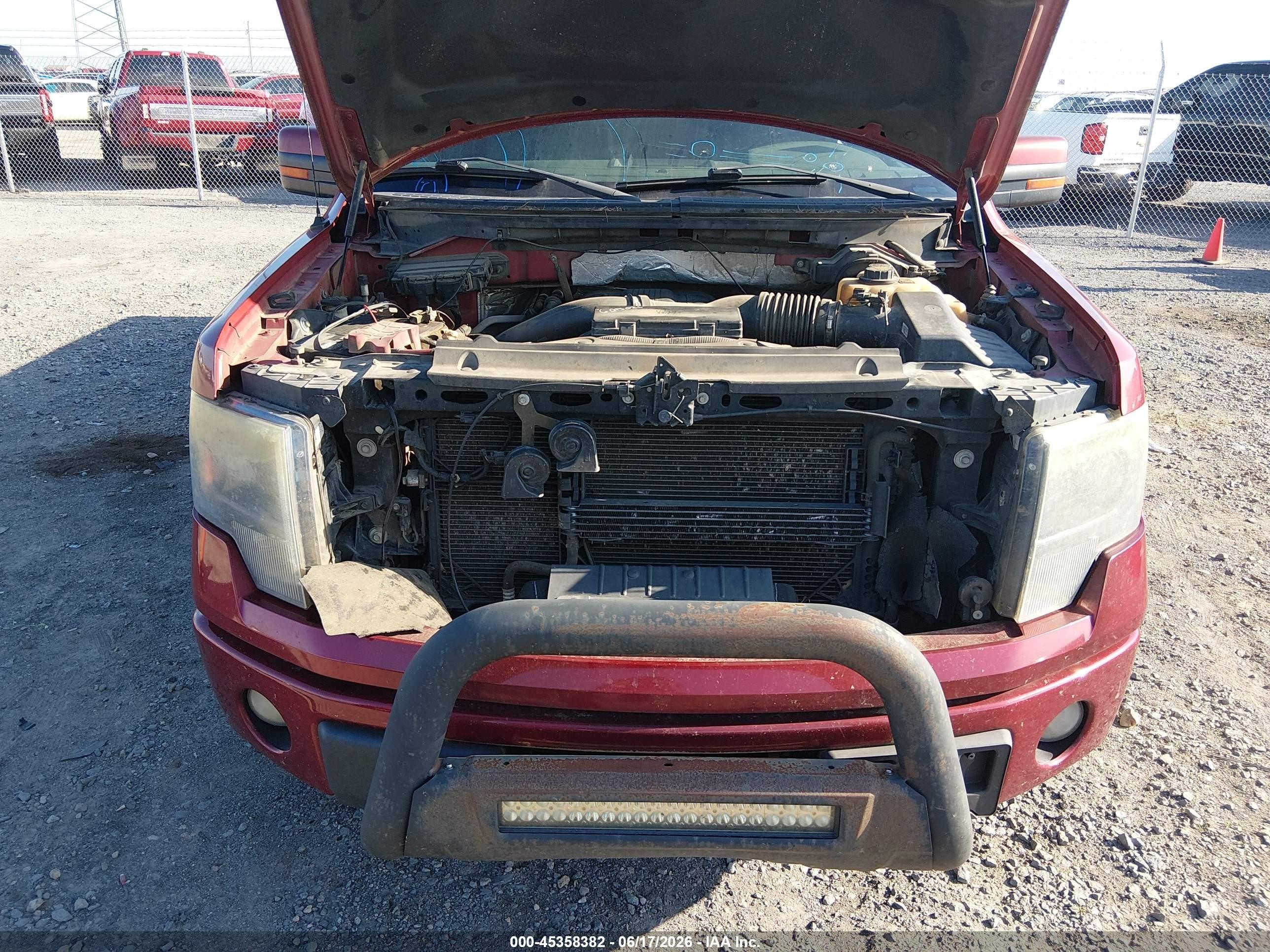 2013 Ford F-150 Fx4 Maroon vin: 1FTFX1ET4DFB15685