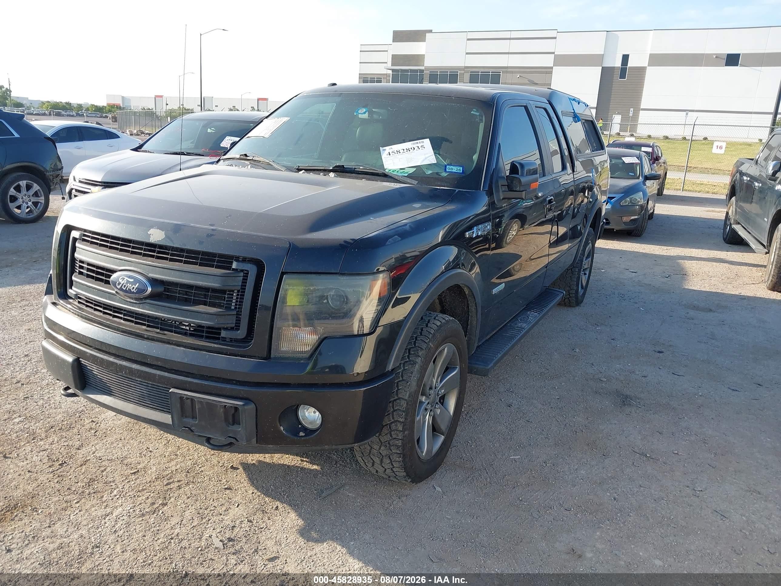 2013 Ford F-150 Fx4 Black vin: 1FTFX1ET4DKF92852