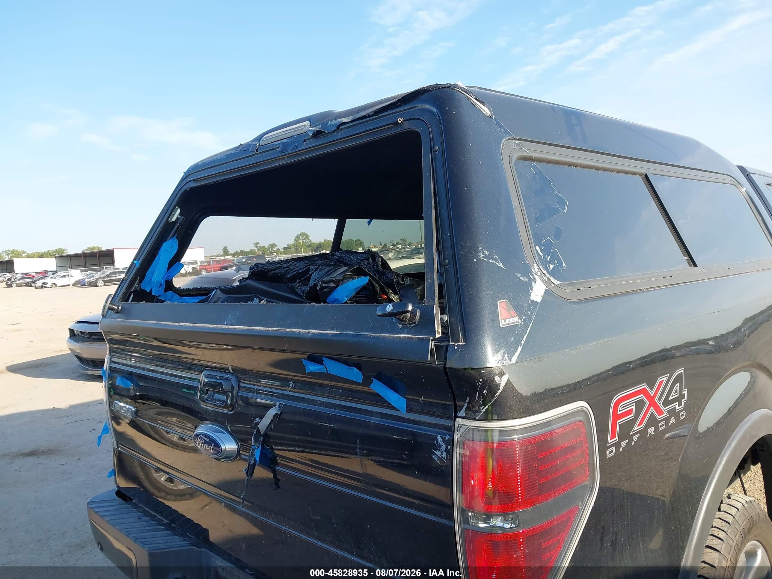 2013 Ford F-150 Fx4 Black vin: 1FTFX1ET4DKF92852