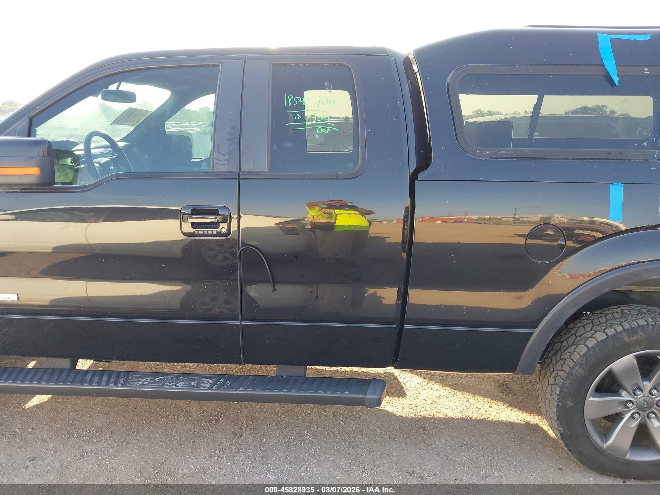 2013 Ford F-150 Fx4 Black vin: 1FTFX1ET4DKF92852