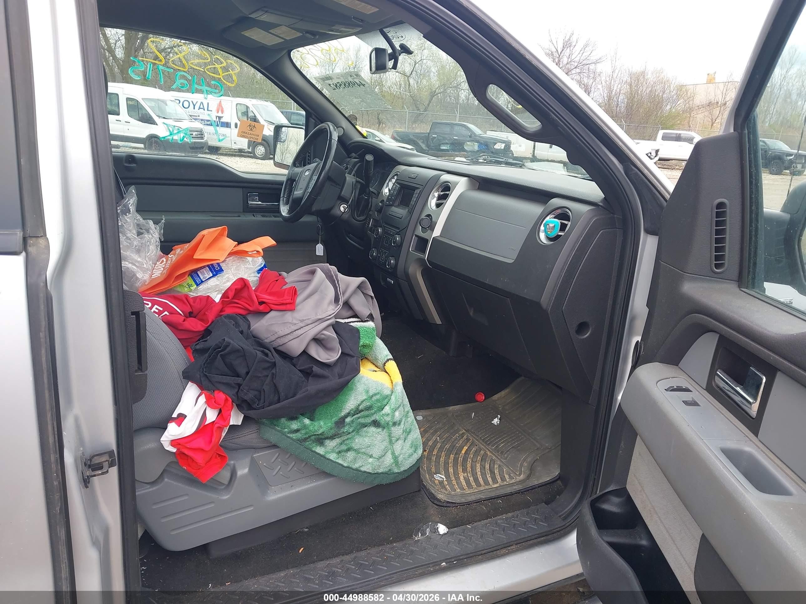 2013 Ford F-150 Xlt Silver vin: 1FTFX1ET4DKG42715