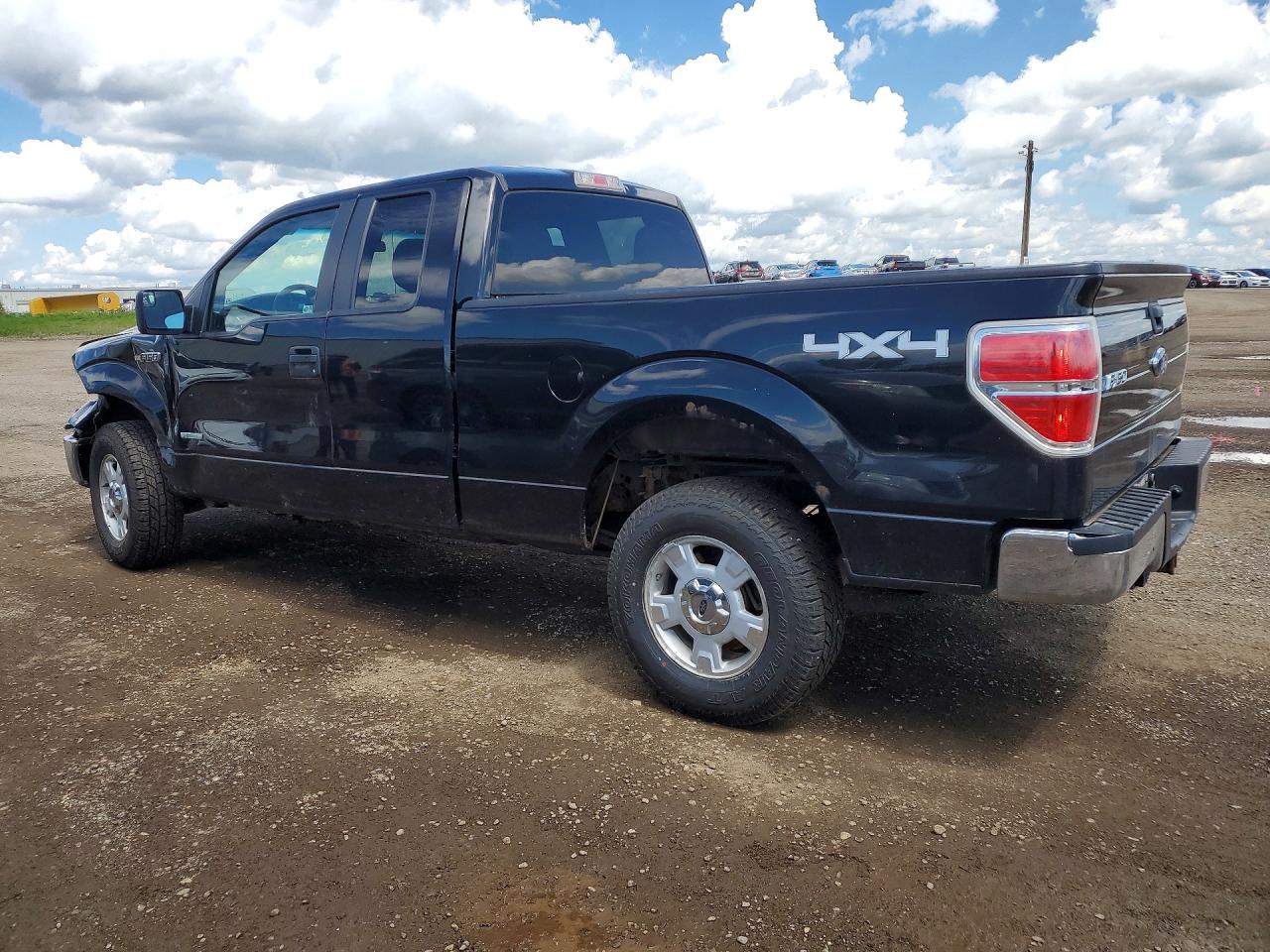 2014 Ford F150 Super Cab Black vin: 1FTFX1ET4EFC10183