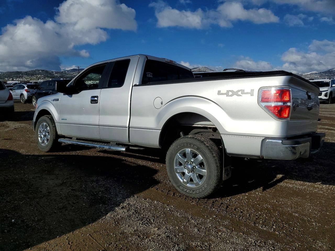 2014 Ford F150 Super Cab Silver vin: 1FTFX1ET4EFC51655