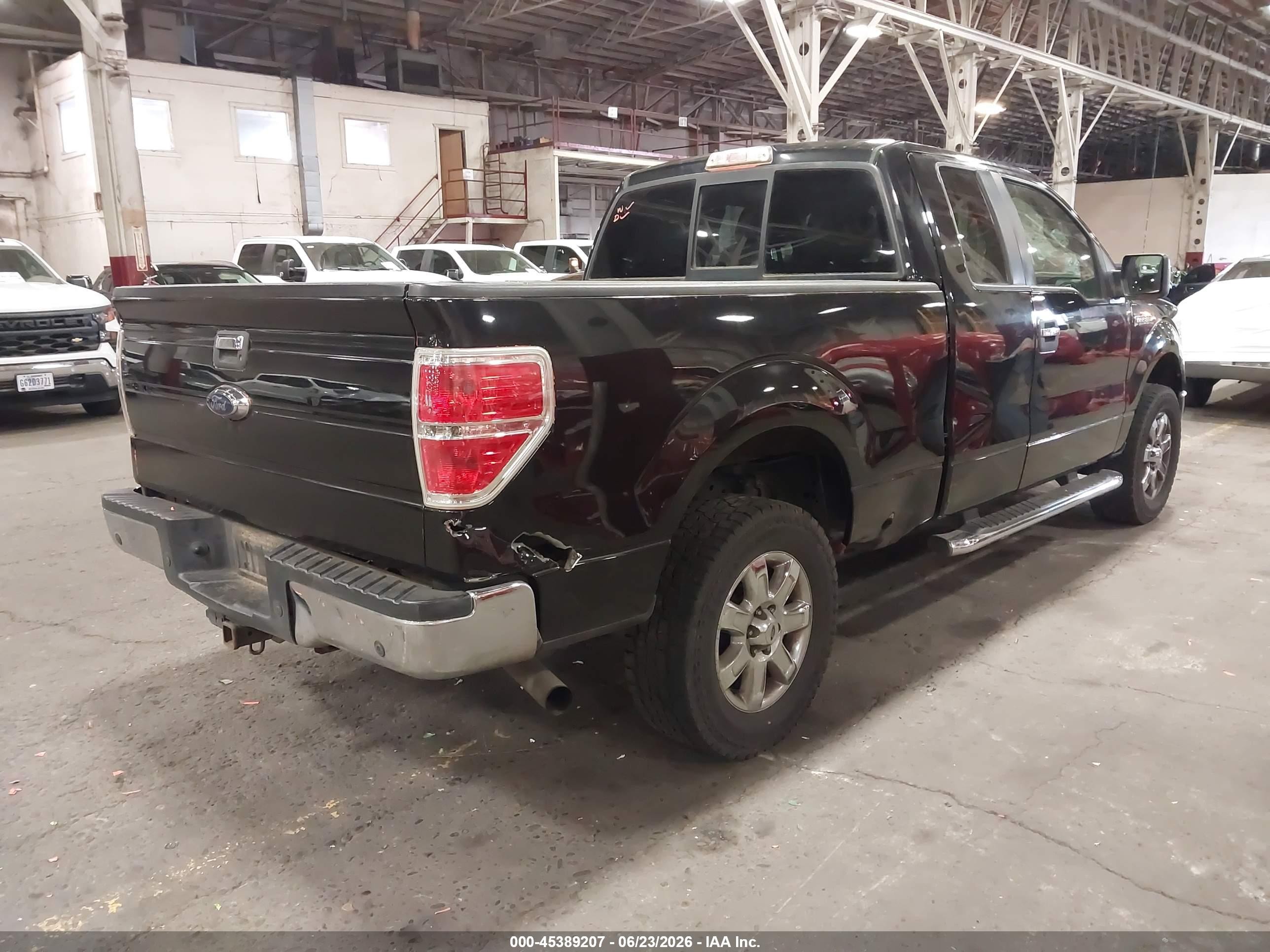 2014 Ford F-150 Xlt Black vin: 1FTFX1ET4EKD53318