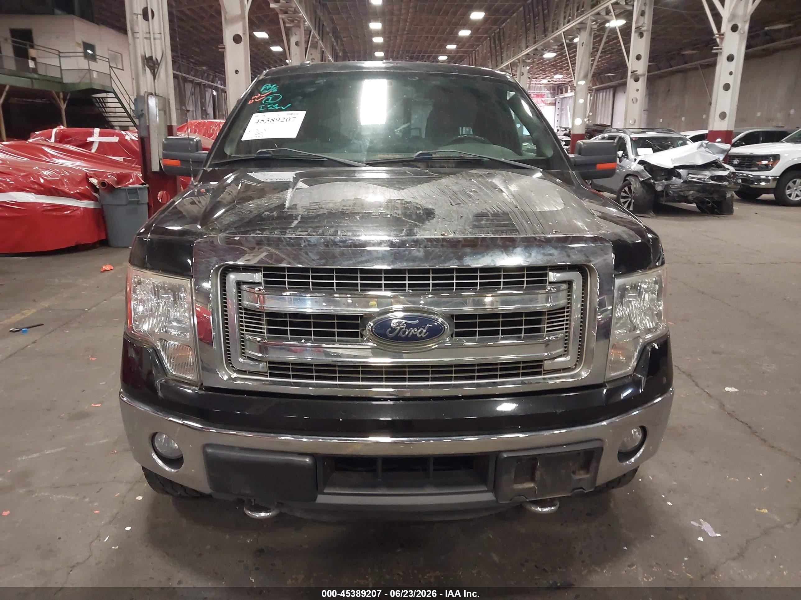 2014 Ford F-150 Xlt Black vin: 1FTFX1ET4EKD53318