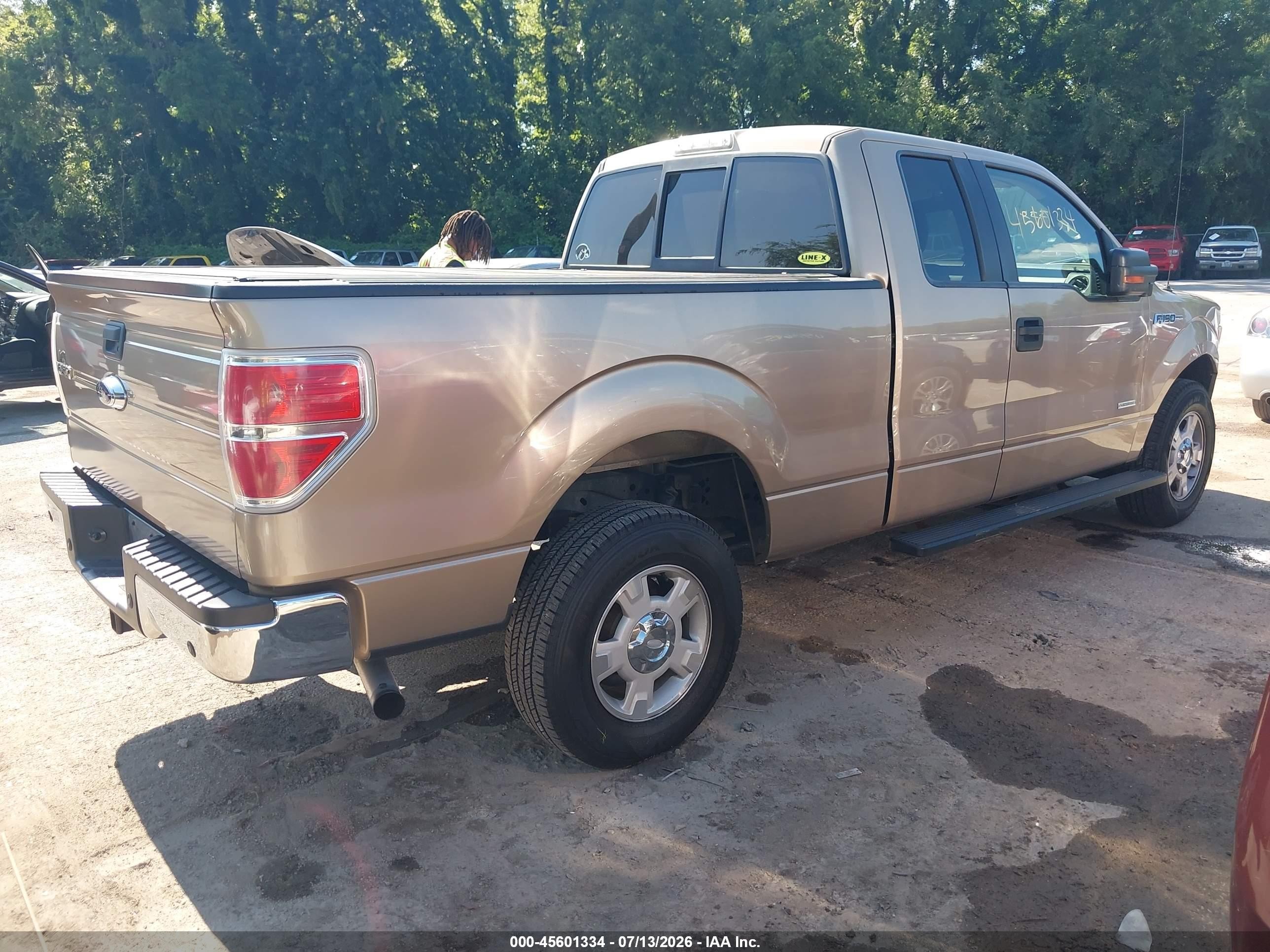 2011 Ford F-150 Xlt Brown vin: 1FTFX1ET5BKD71306