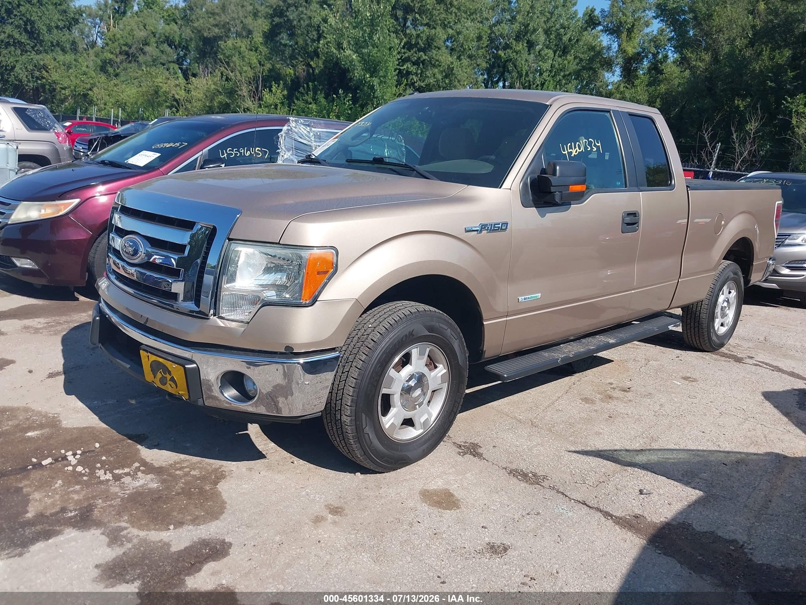 2011 Ford F-150 Xlt Brown vin: 1FTFX1ET5BKD71306