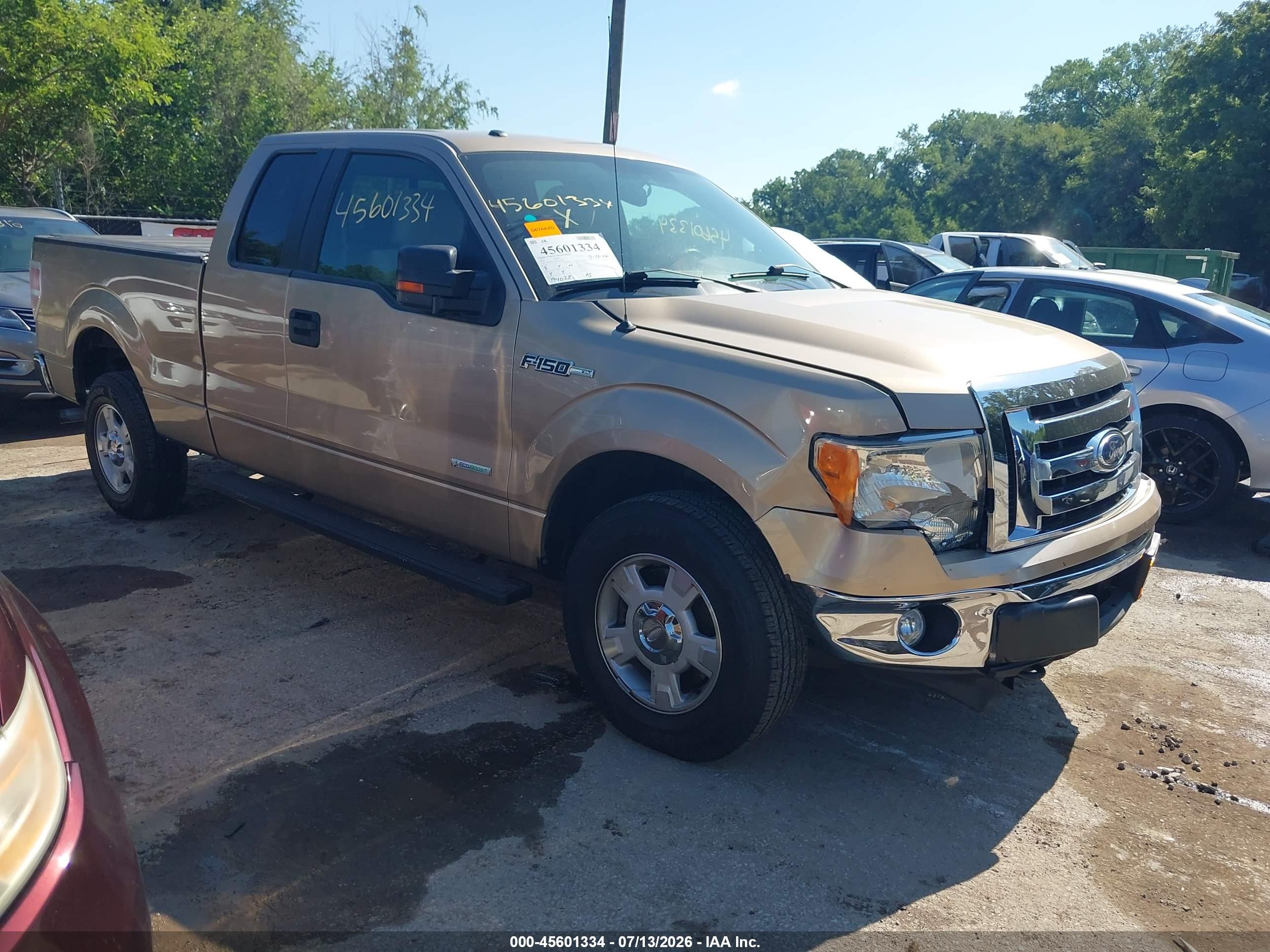 2011 Ford F-150 Xlt Brown vin: 1FTFX1ET5BKD71306