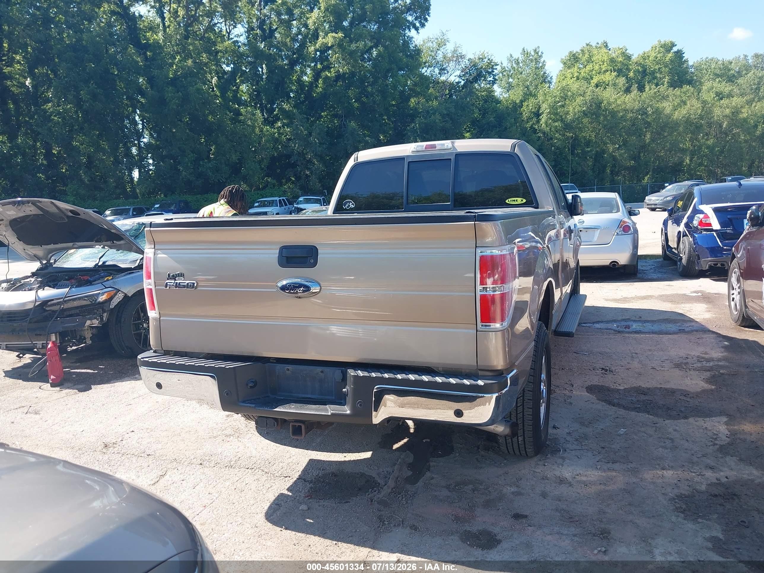 2011 Ford F-150 Xlt Brown vin: 1FTFX1ET5BKD71306