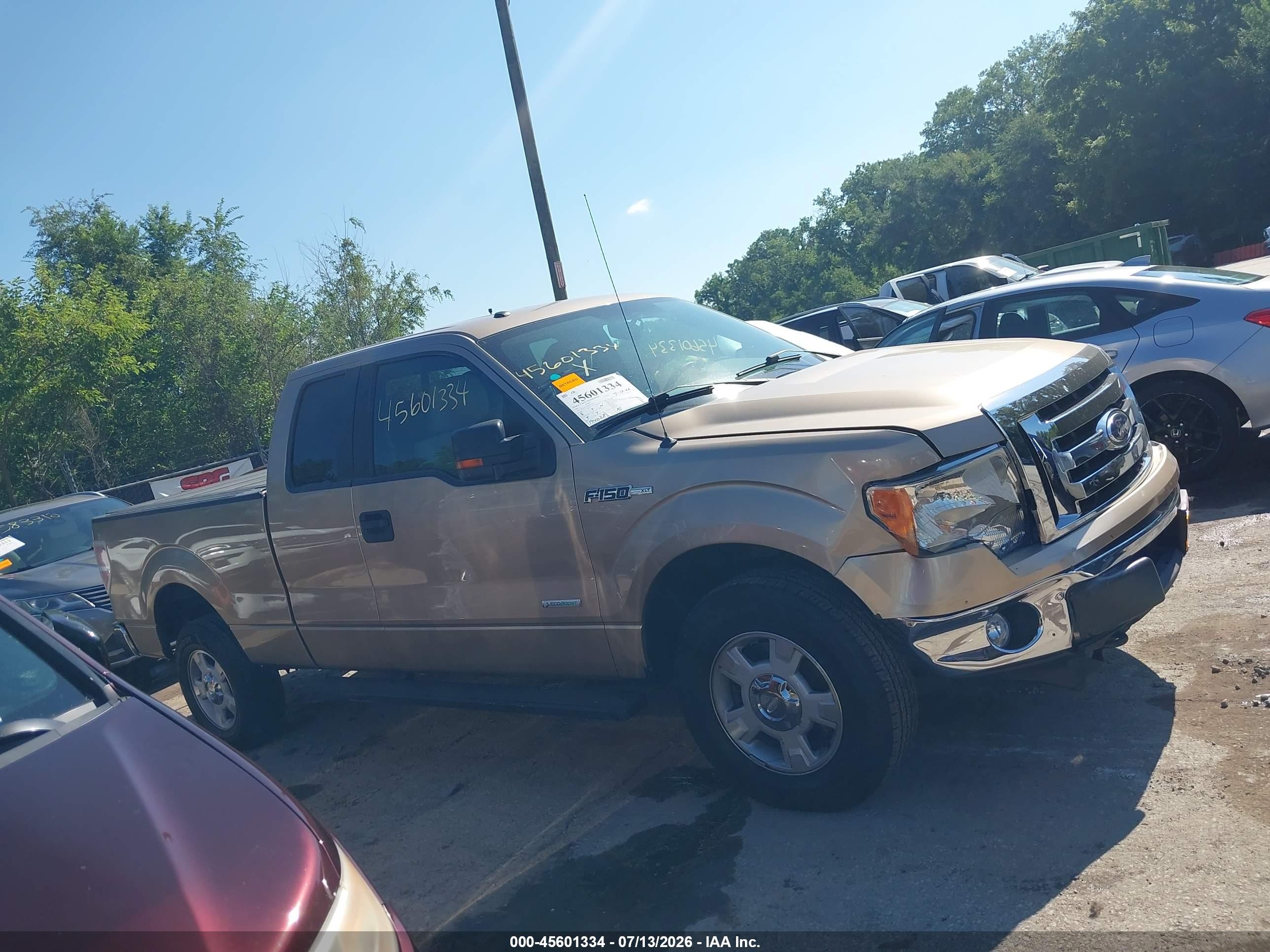 2011 Ford F-150 Xlt Brown vin: 1FTFX1ET5BKD71306
