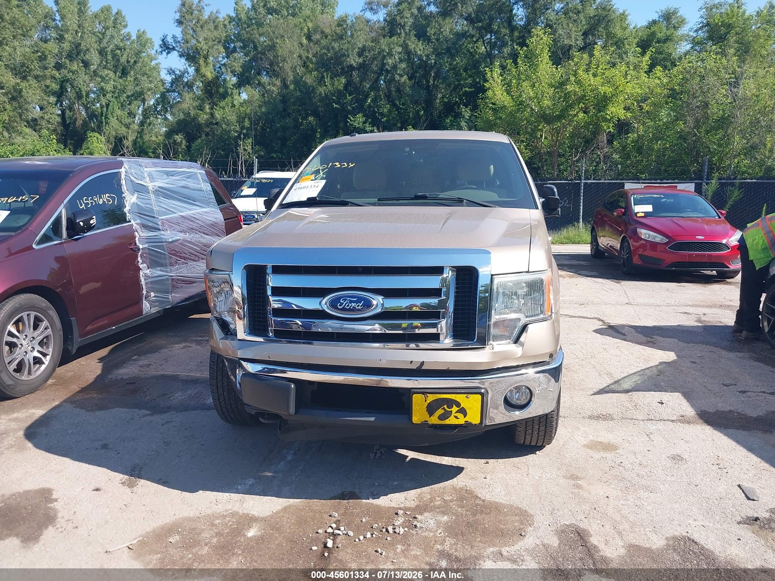 2011 Ford F-150 Xlt Brown vin: 1FTFX1ET5BKD71306