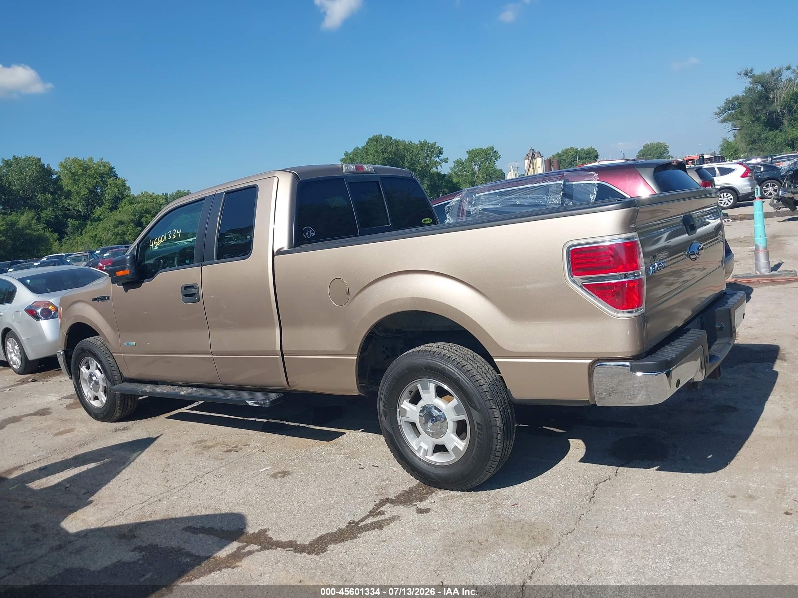 2011 Ford F-150 Xlt Brown vin: 1FTFX1ET5BKD71306