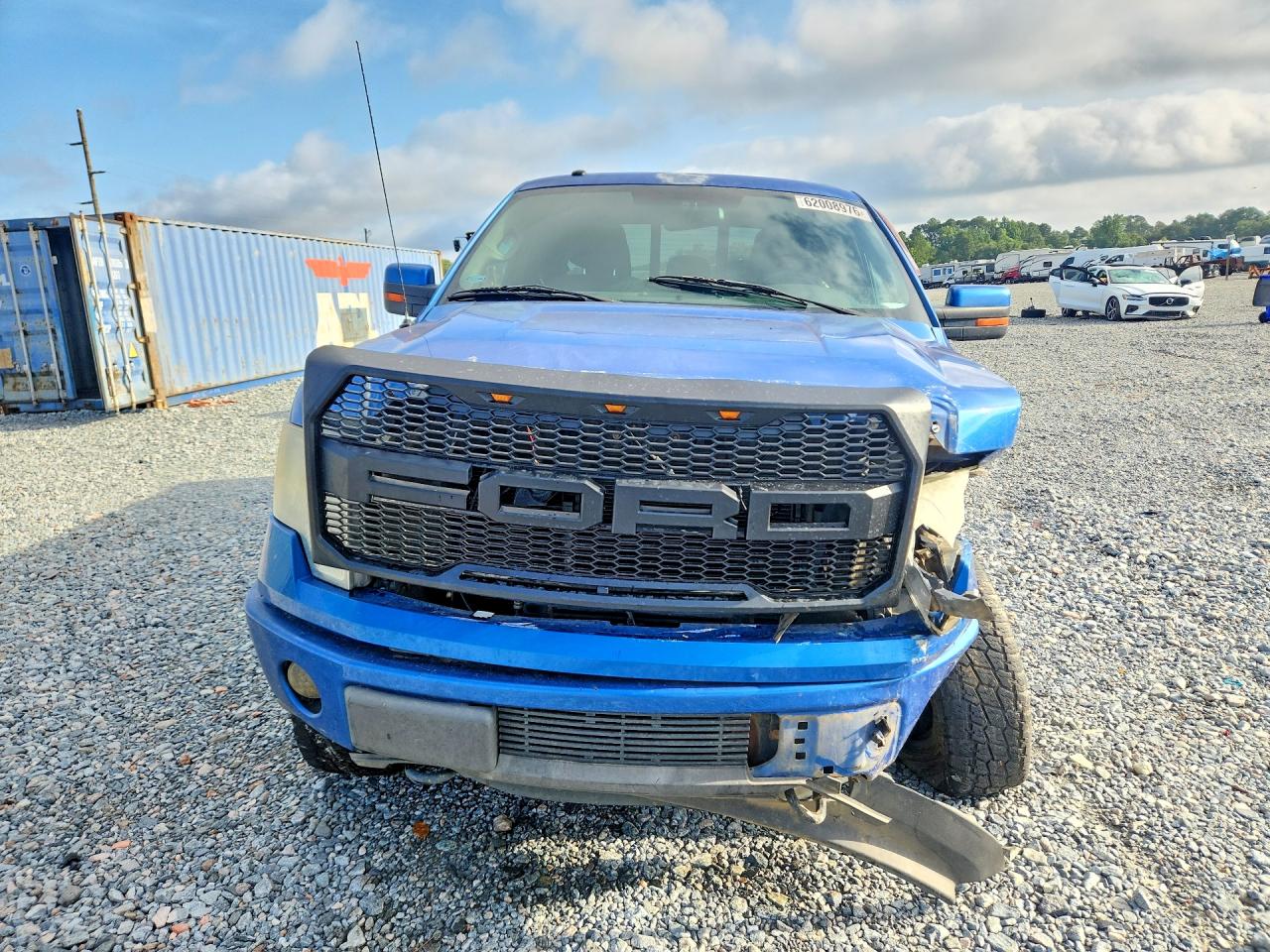 2011 Ford F150 Super Cab Blue vin: 1FTFX1ET5BKD88932