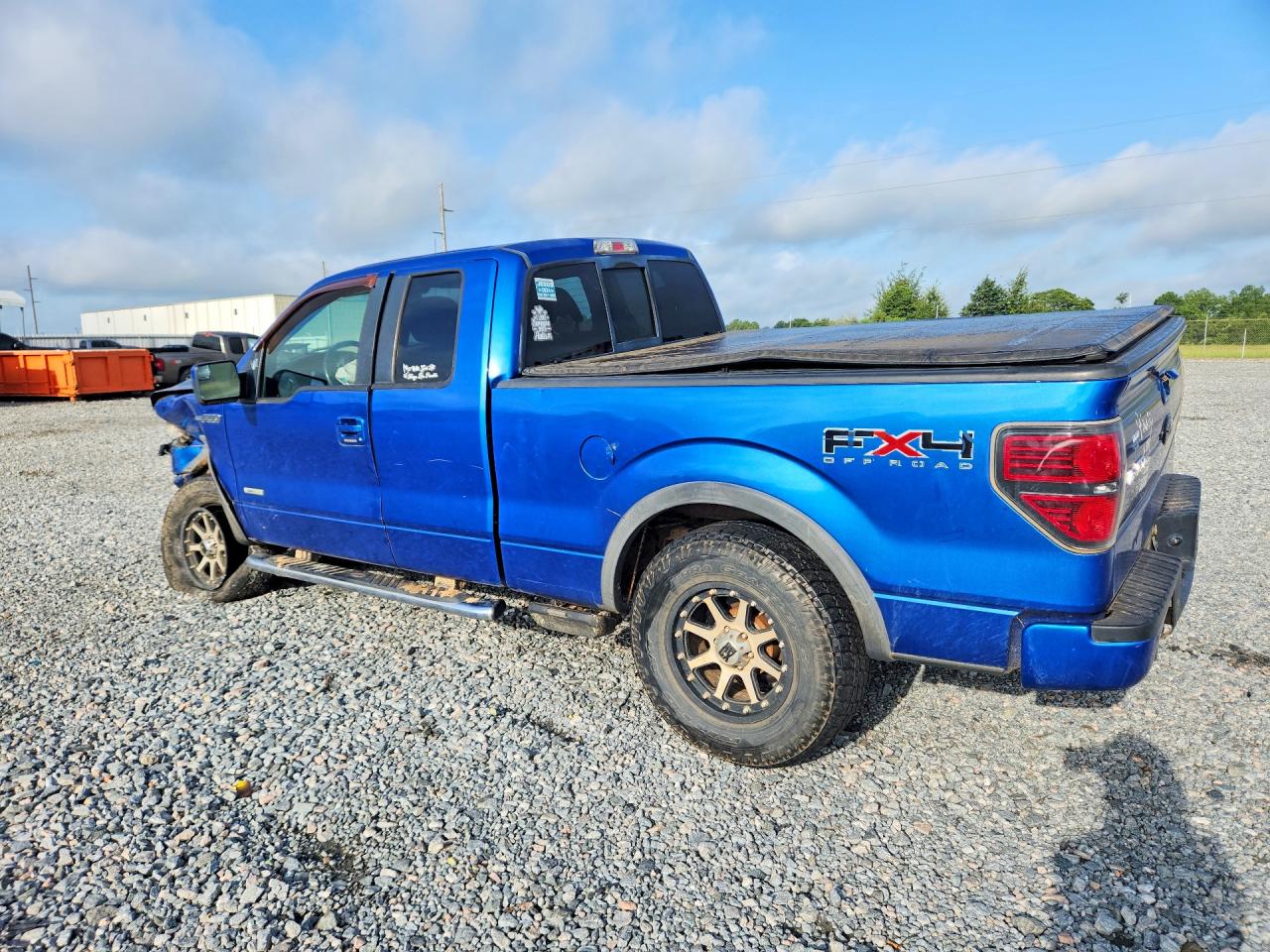 2011 Ford F150 Super Cab Blue vin: 1FTFX1ET5BKD88932