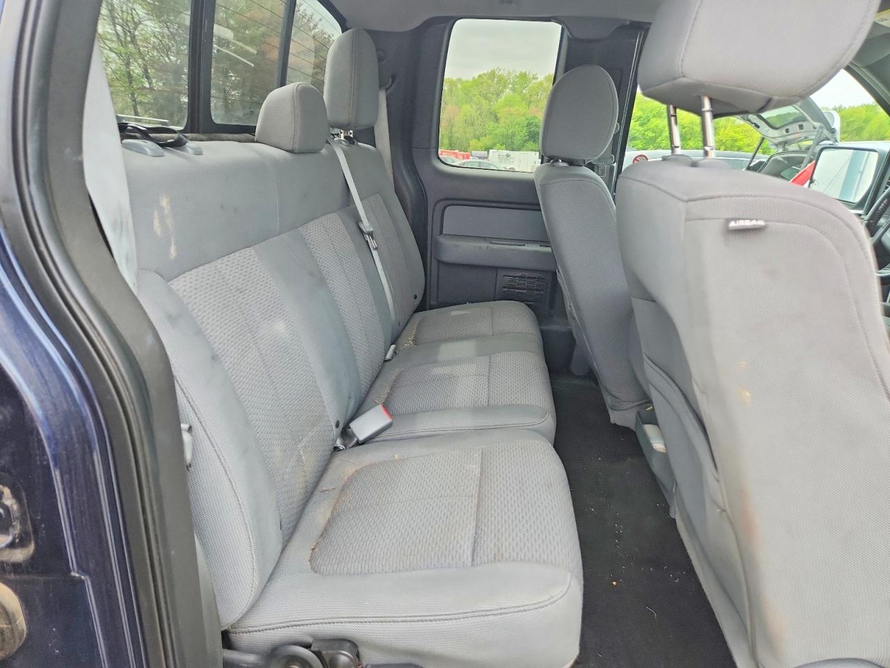 2013 Ford F150 Super Cab Синий vin: 1FTFX1ET5DFD01607