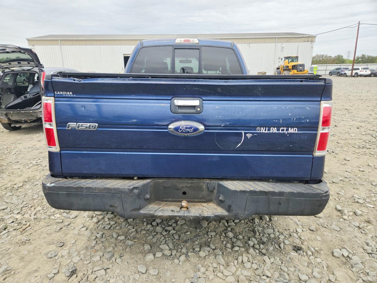 2013 Ford F150 Super Cab Синий vin: 1FTFX1ET5DFD01607